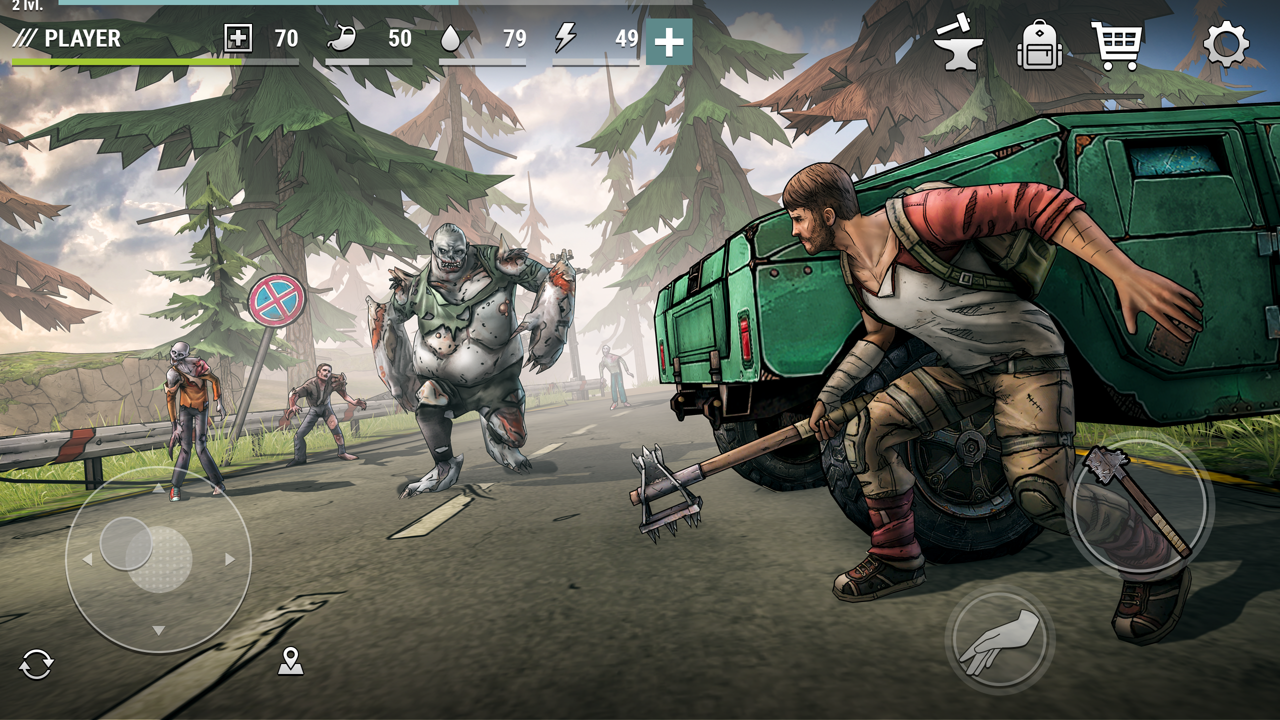 اسکرین شات 1 بازی Dark Days: Zombie Survival