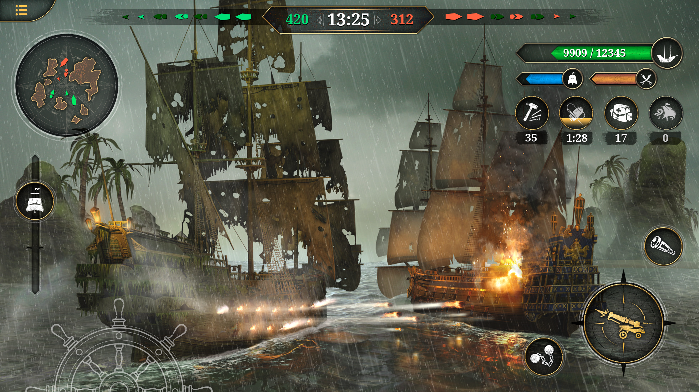 اسکرین شات 3 بازی King of Sails: Ship Battle