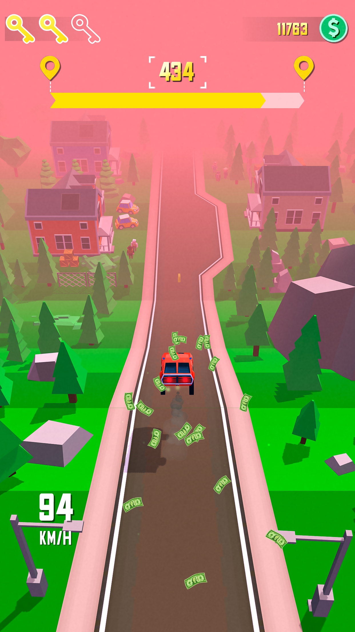 اسکرین شات 4 بازی Taxi Run: Traffic Driver