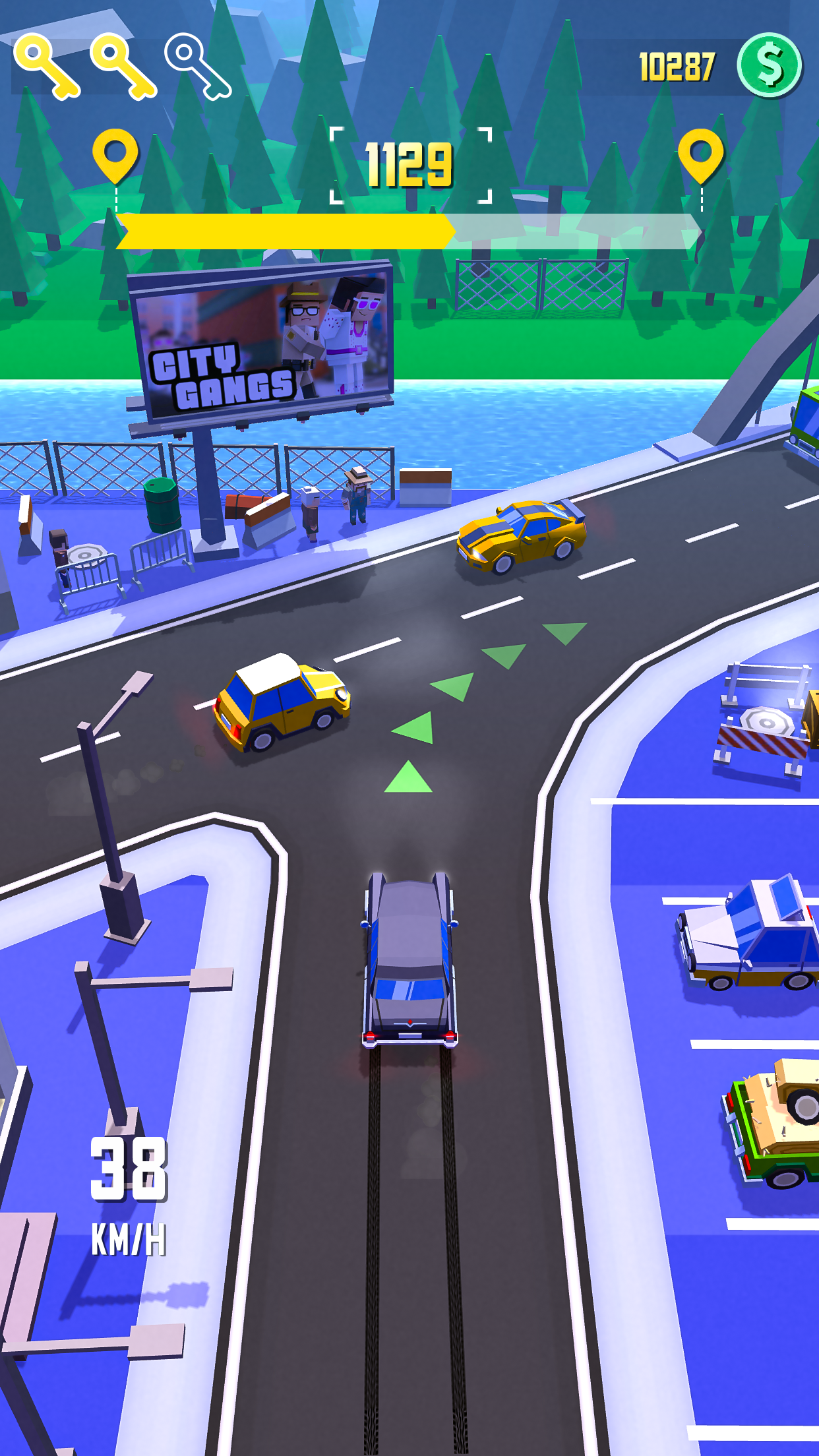 اسکرین شات 2 بازی Taxi Run: Traffic Driver