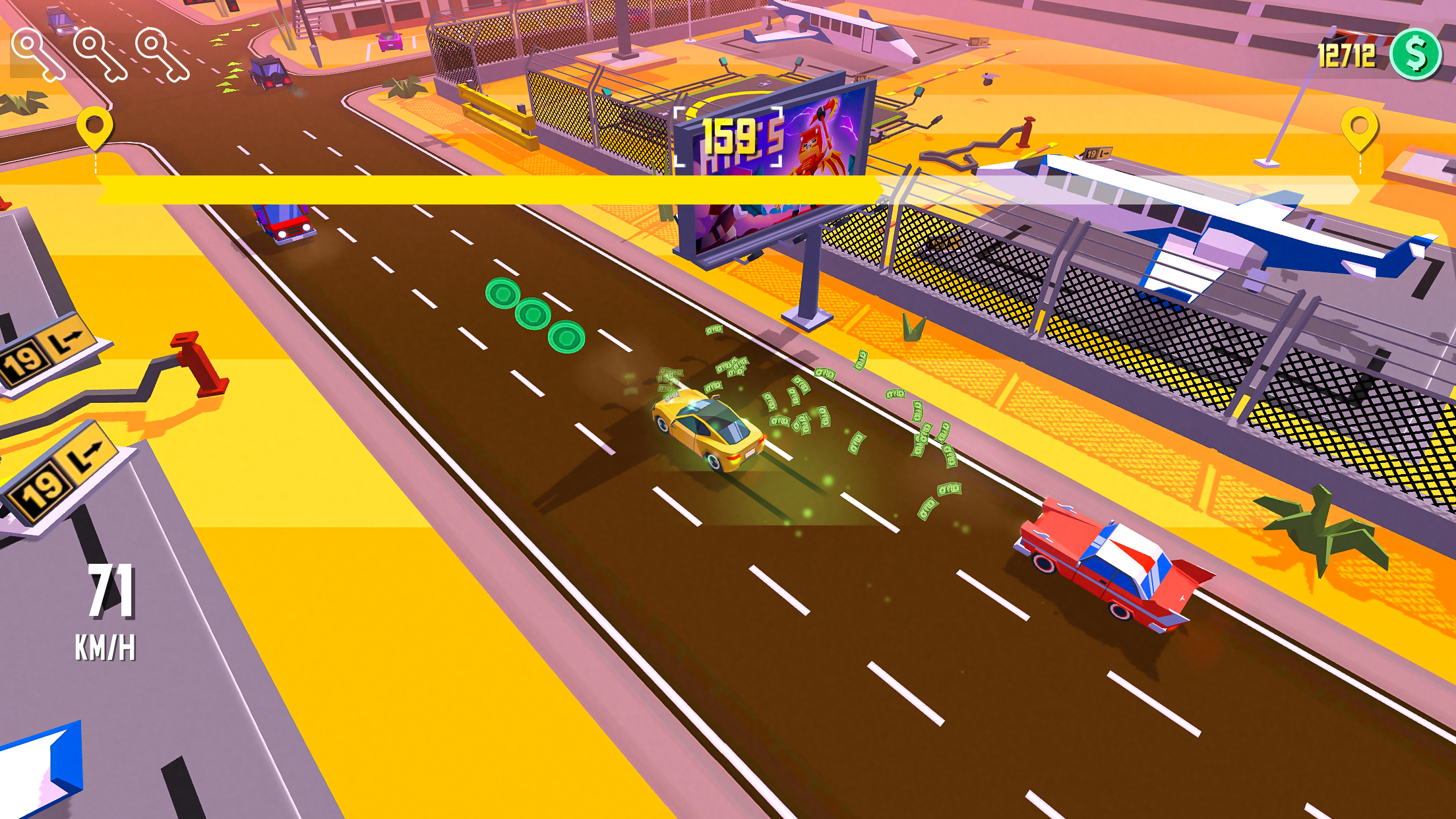 اسکرین شات 6 بازی Taxi Run: Traffic Driver