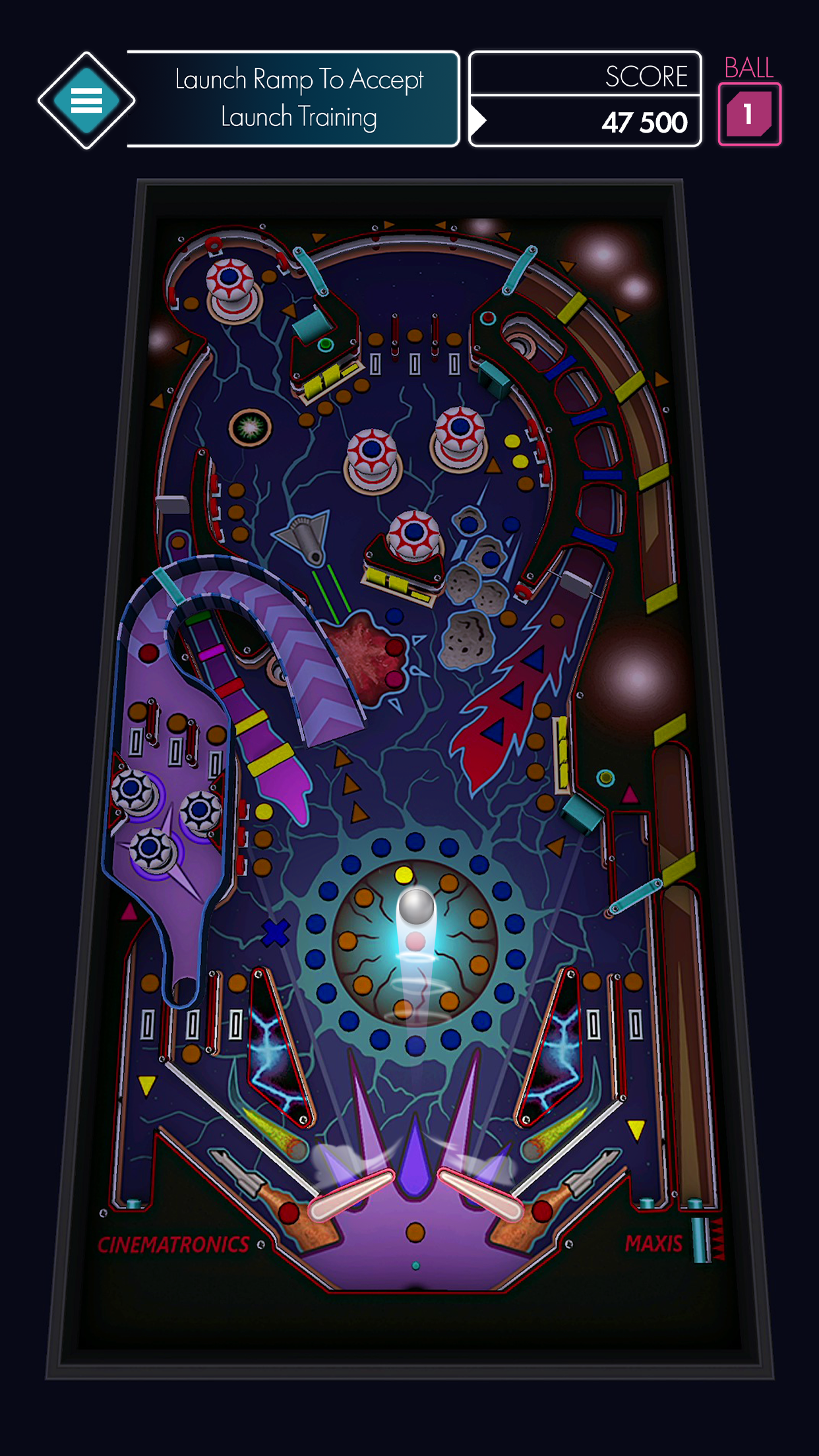 اسکرین شات 1 بازی Space Pinball: Classic game