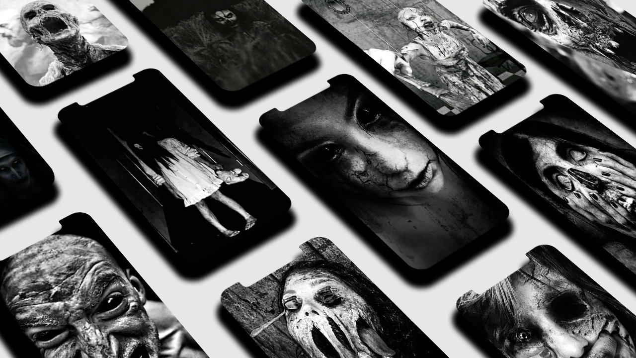 اسکرین شات 1 برنامه Scary Wallpaper