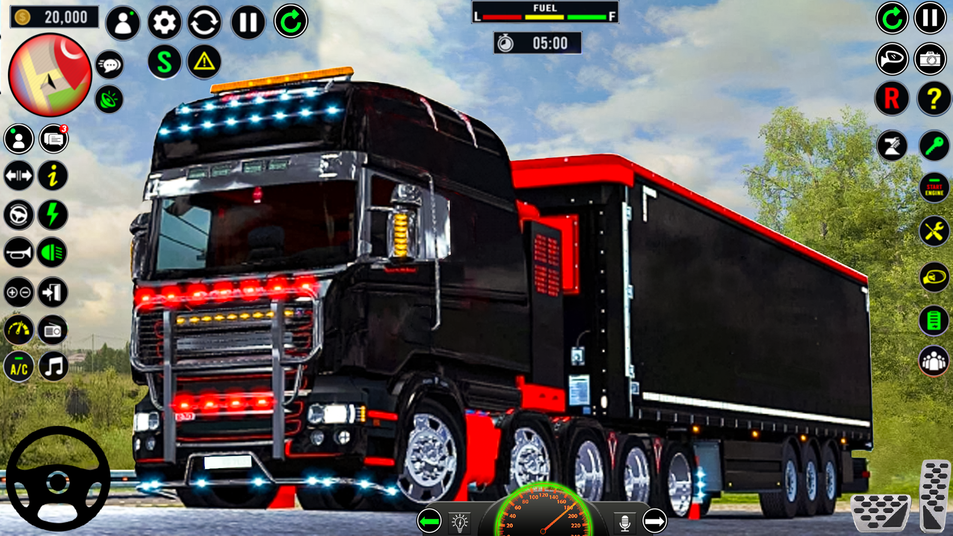اسکرین شات 4 بازی Modern Euro Truck Simulator 3D