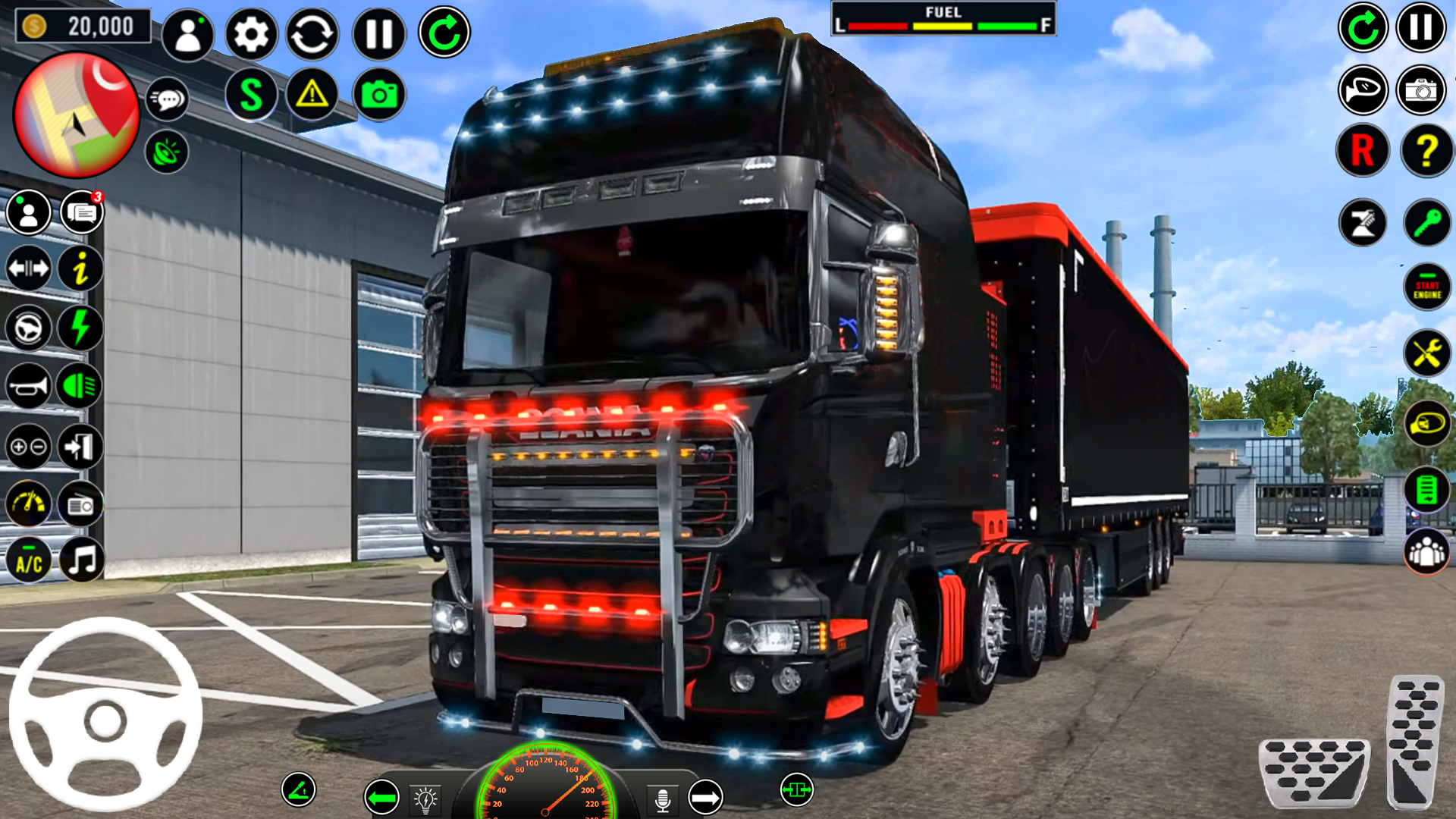 اسکرین شات 6 بازی Modern Euro Truck Simulator 3D