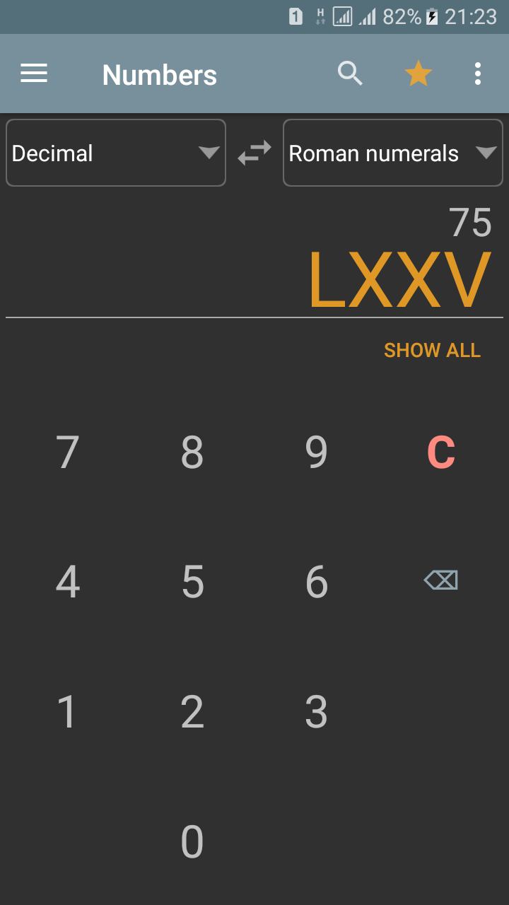 اسکرین شات 8 برنامه Unit Converter Calculator Plus