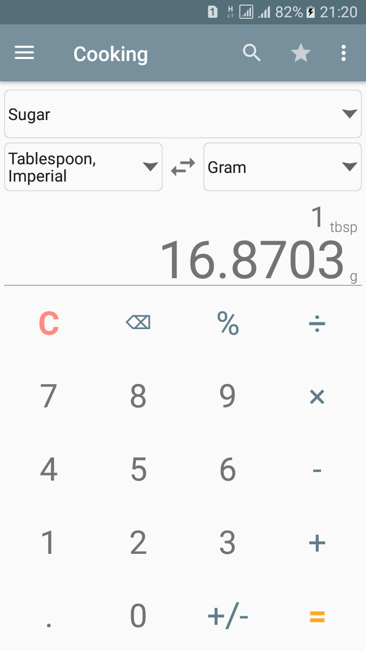 اسکرین شات 4 برنامه Unit Converter Calculator Plus