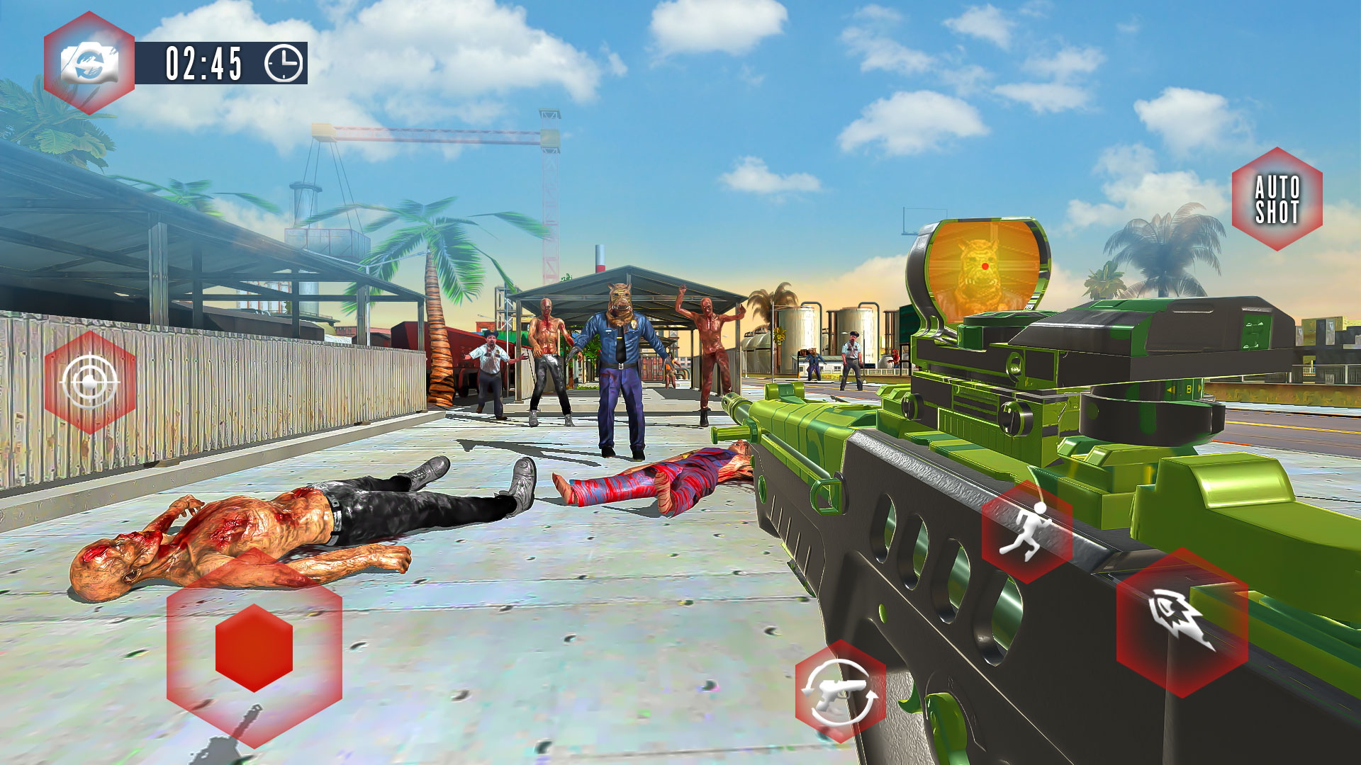 اسکرین شات بازی Zombie Survival Games Dark Day 2