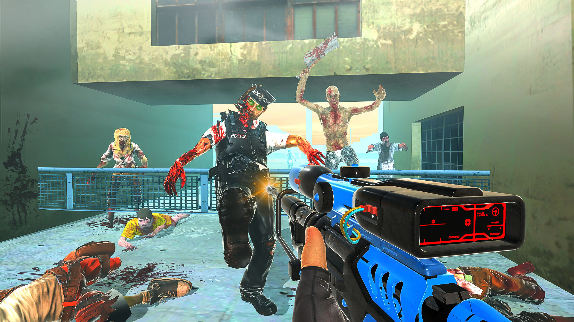 اسکرین شات بازی Zombie Survival Games Dark Day 3
