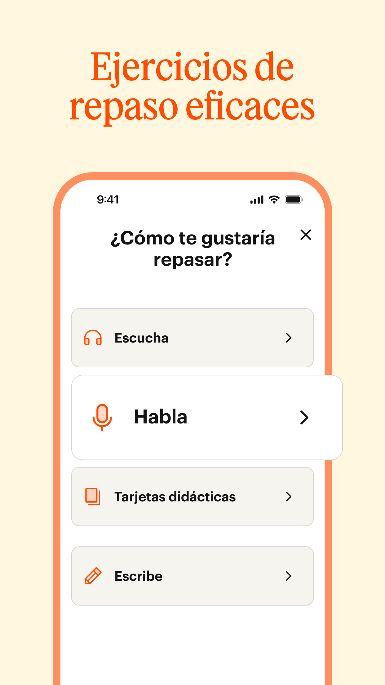 اسکرین شات 6 برنامه Babbel: Aprender idiomas