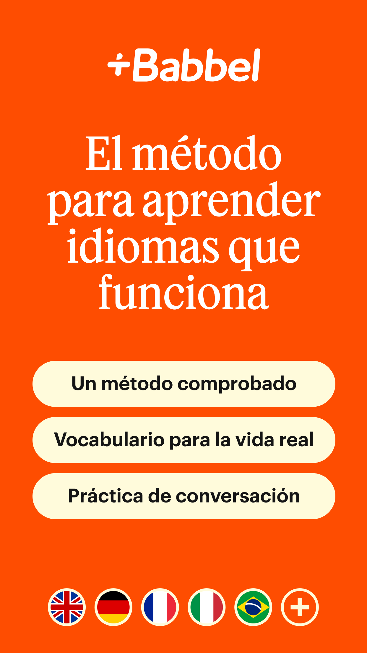 اسکرین شات 1 برنامه Babbel: Aprender idiomas