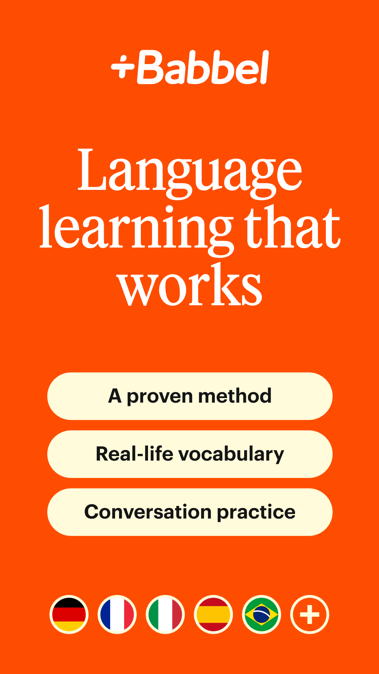اسکرین شات 1 برنامه Babbel: Language Learning