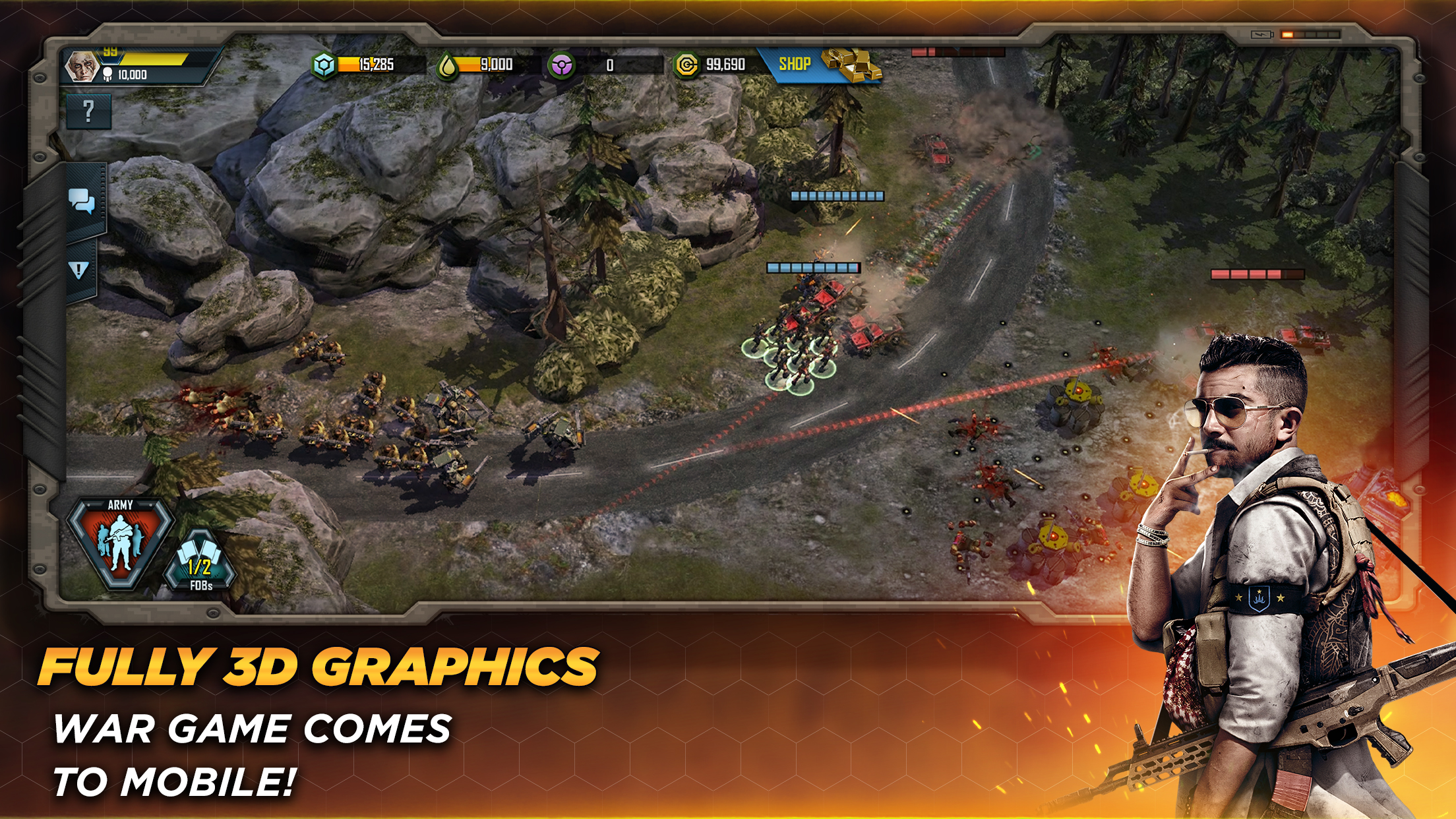 اسکرین شات 1 بازی Asefat Al-Harb