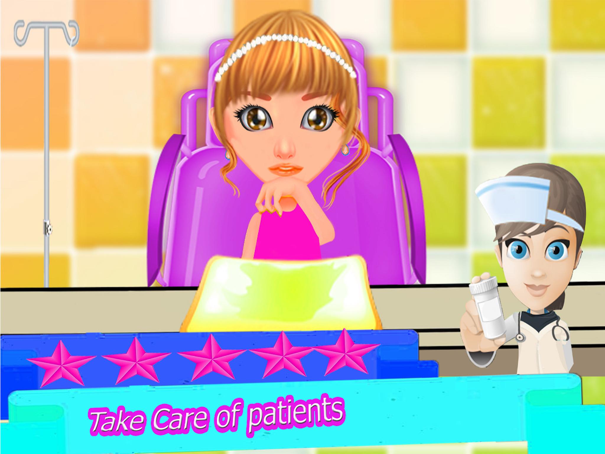 اسکرین شات 2 بازی Emergency Injection Doctor Games for Girls