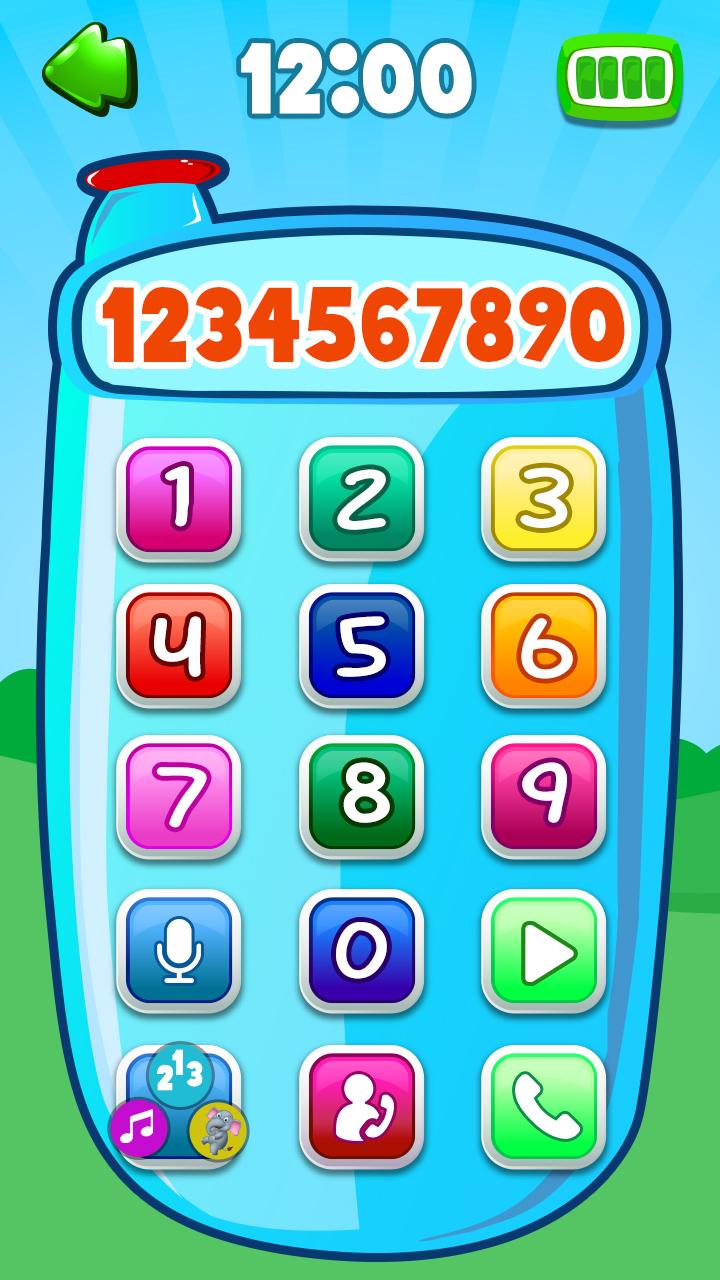 اسکرین شات 1 بازی Baby Phone for Kids - Toddler