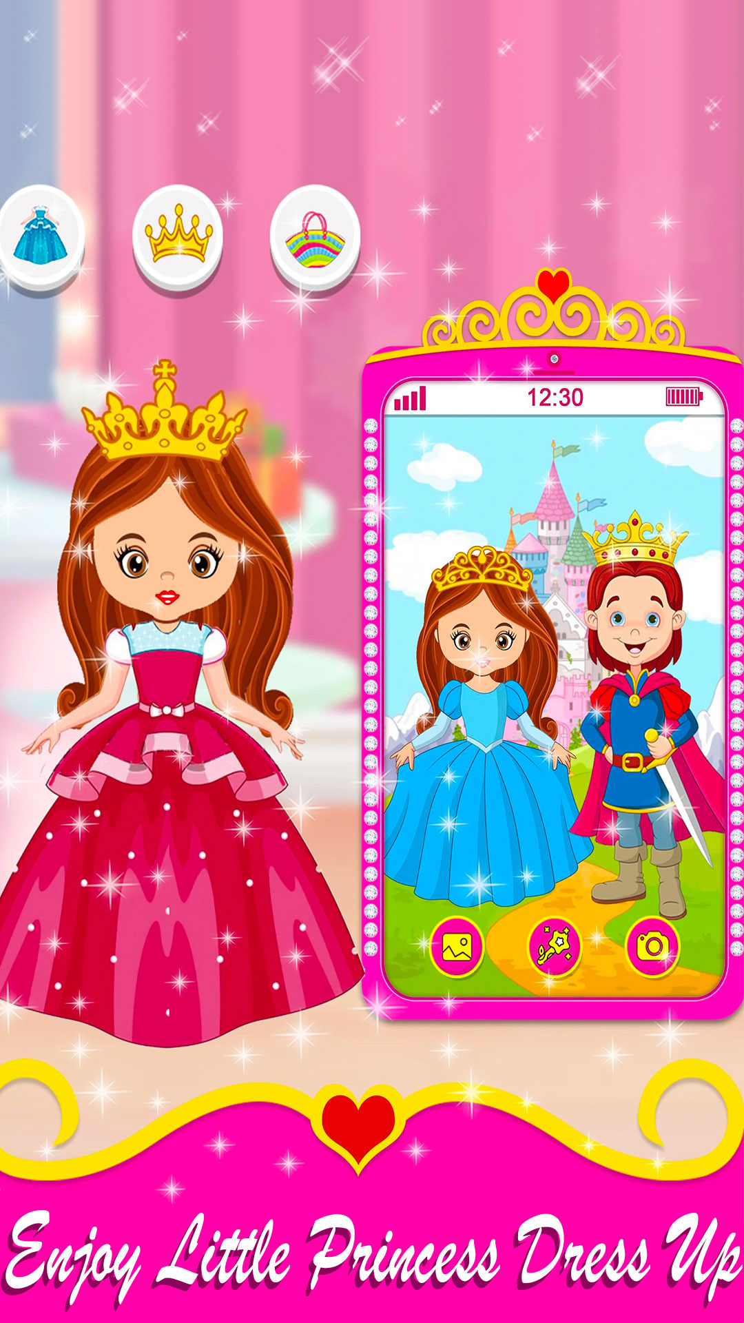 اسکرین شات 3 بازی princess toy phone