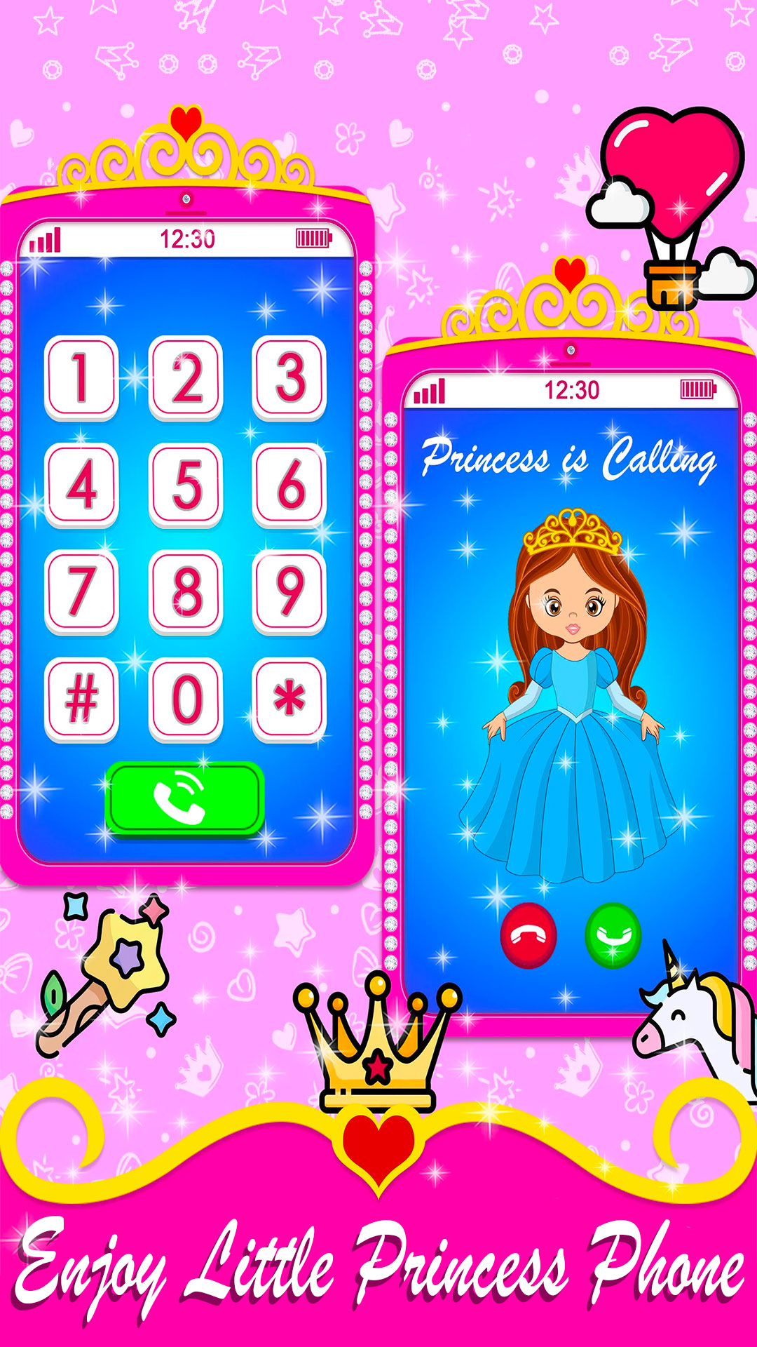 اسکرین شات 1 بازی princess toy phone