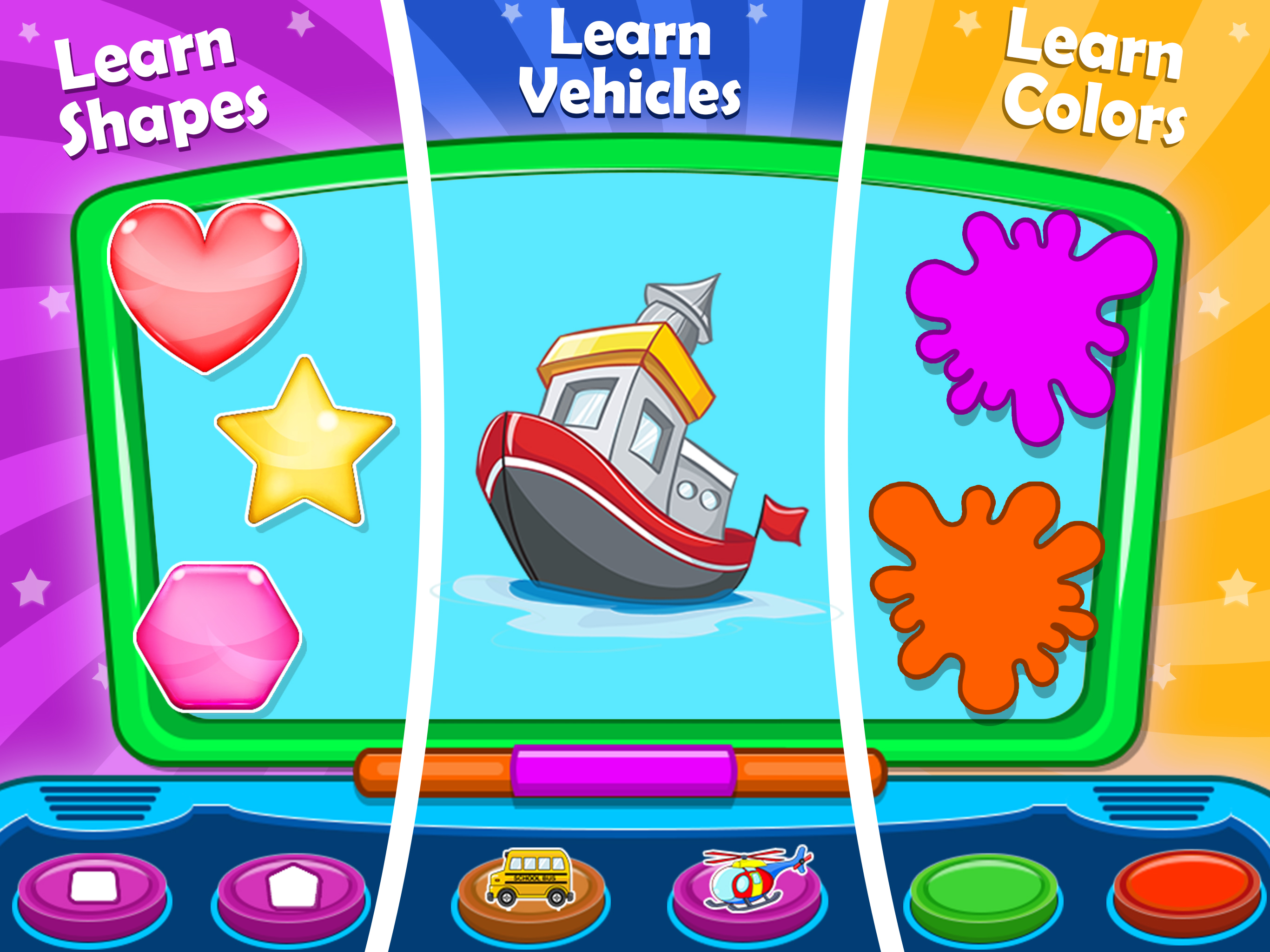 اسکرین شات 6 بازی Kids Computer - Learn And Play