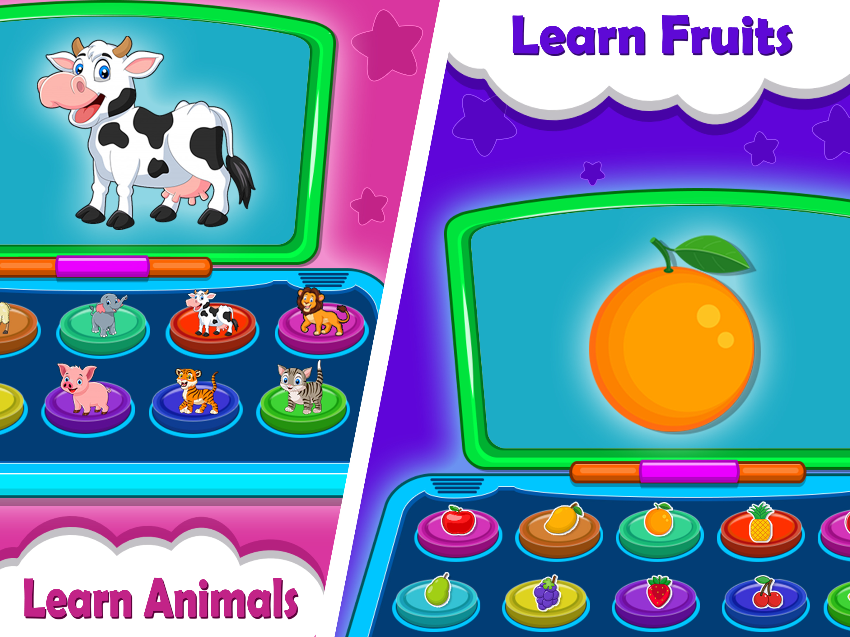 اسکرین شات 2 بازی Kids Computer - Learn And Play