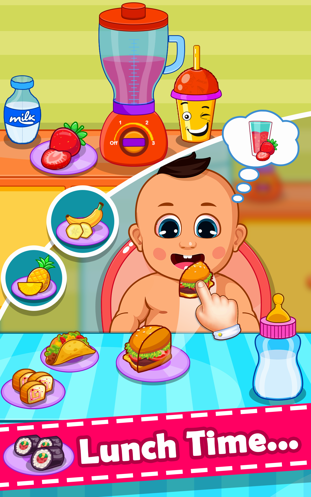 اسکرین شات 4 بازی Baby Care: Kids & Toddler Game