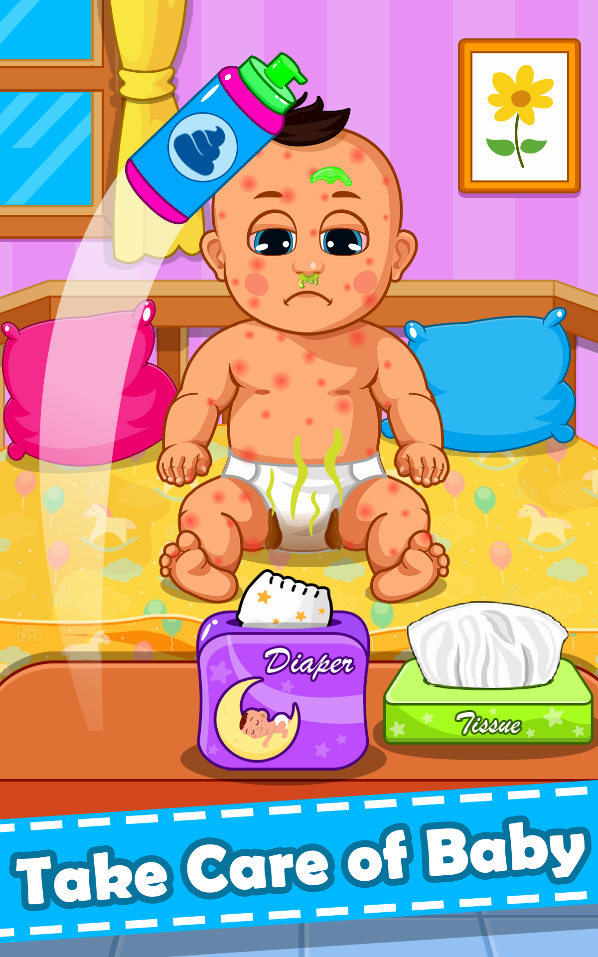 اسکرین شات 2 بازی Baby Care: Kids & Toddler Game
