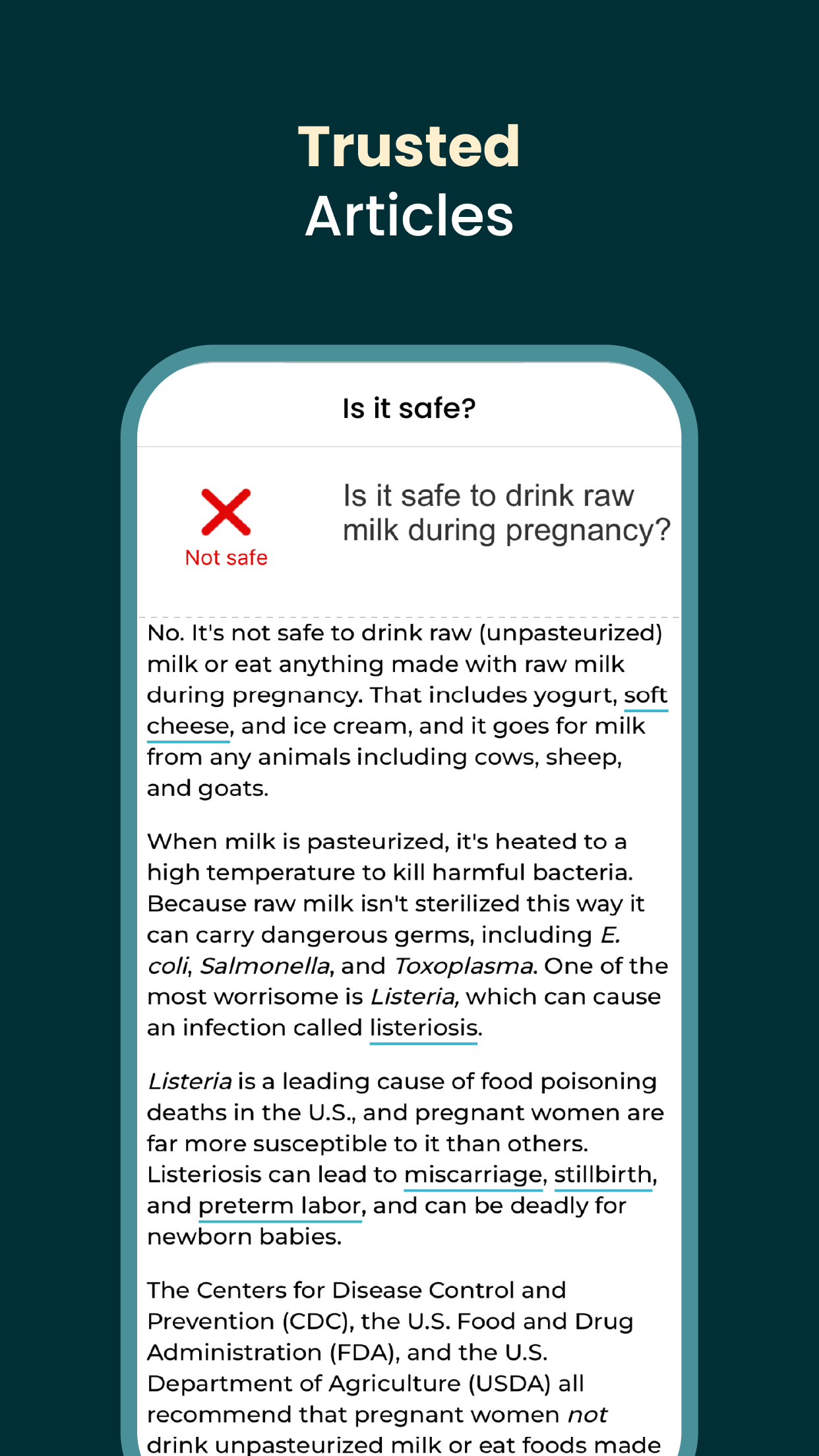 اسکرین شات 5 برنامه Pregnancy App & Baby Tracker