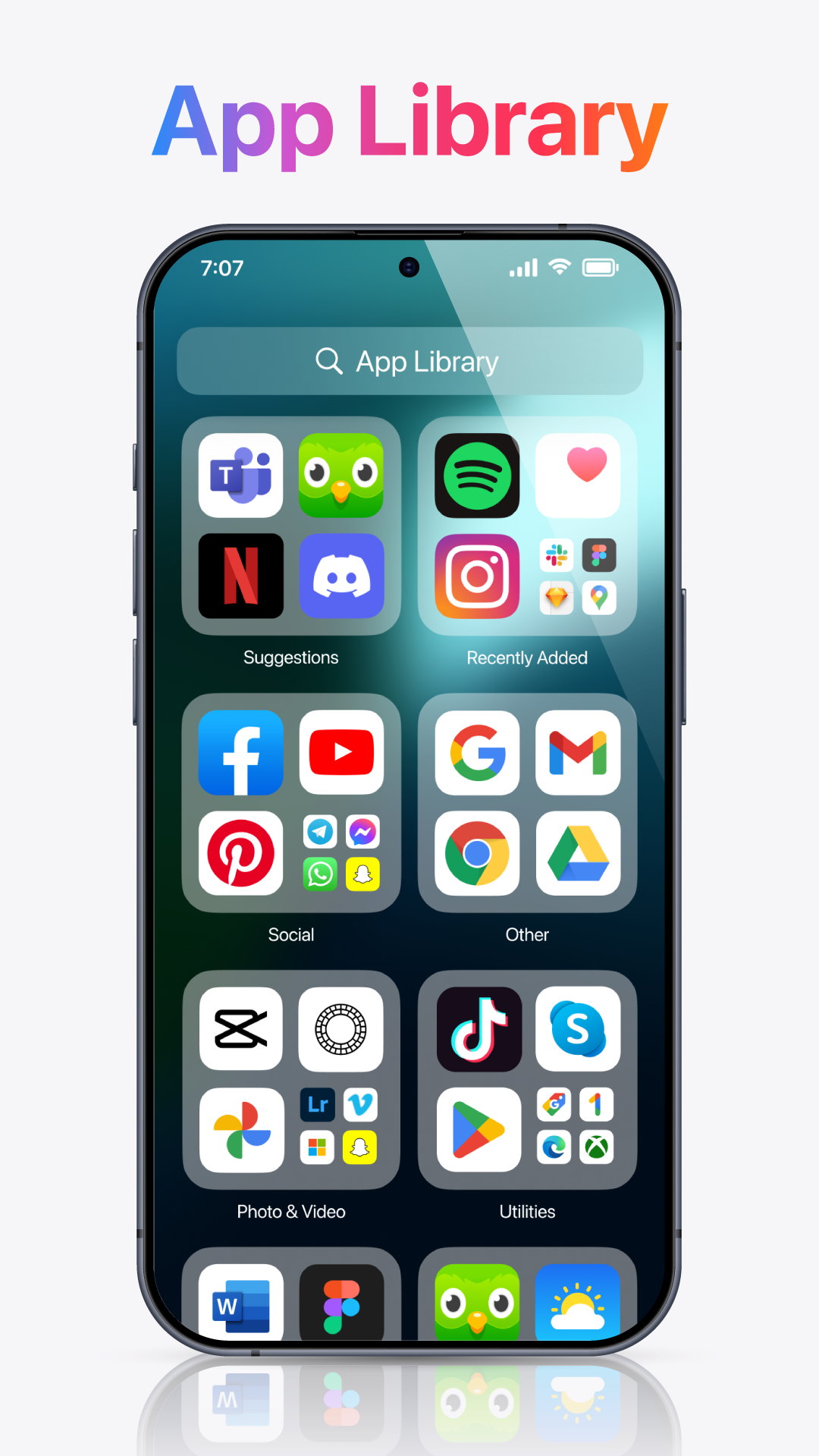 اسکرین شات 6 برنامه Launcher OS™