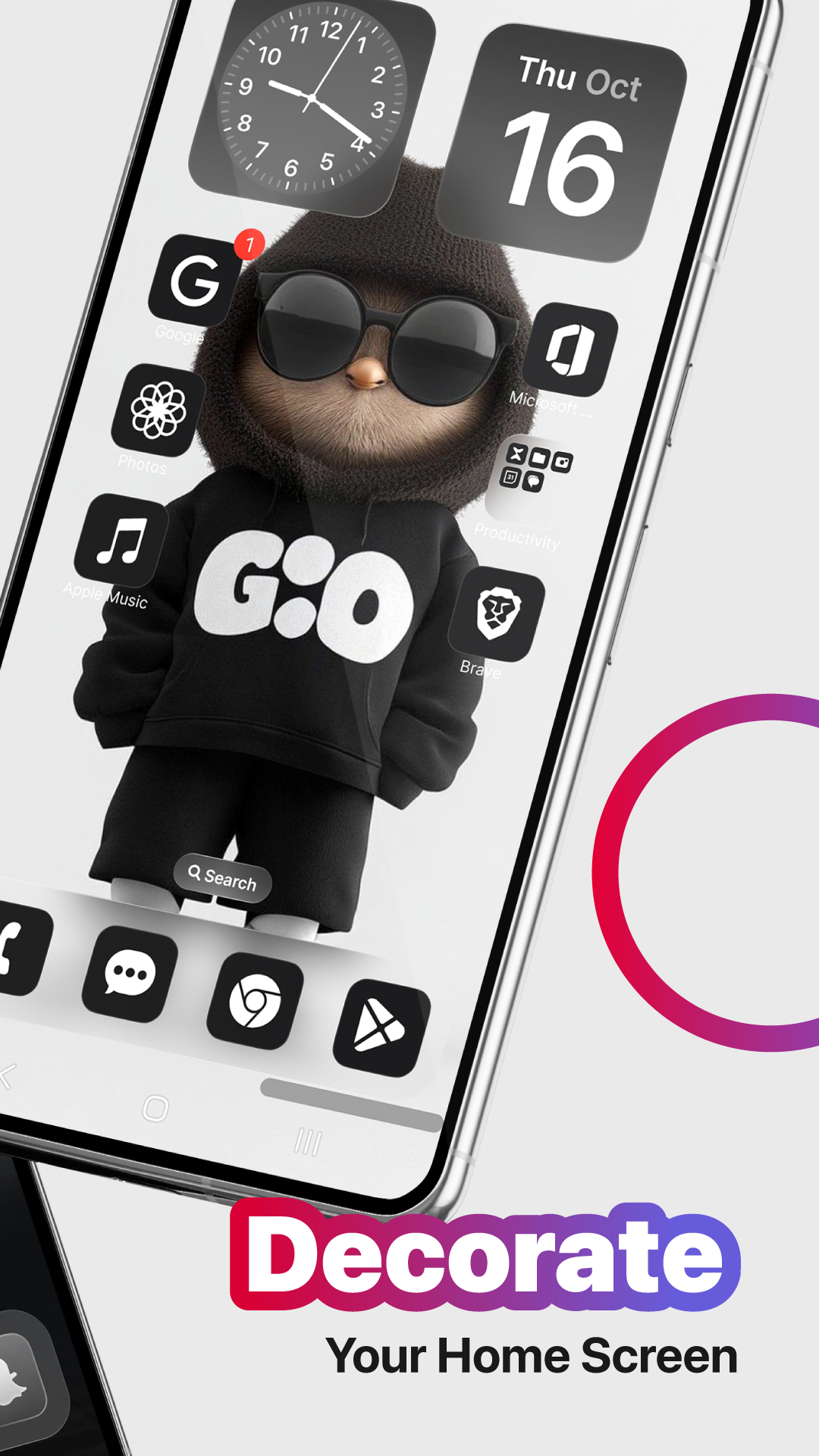 اسکرین شات 3 برنامه Launcher OS™