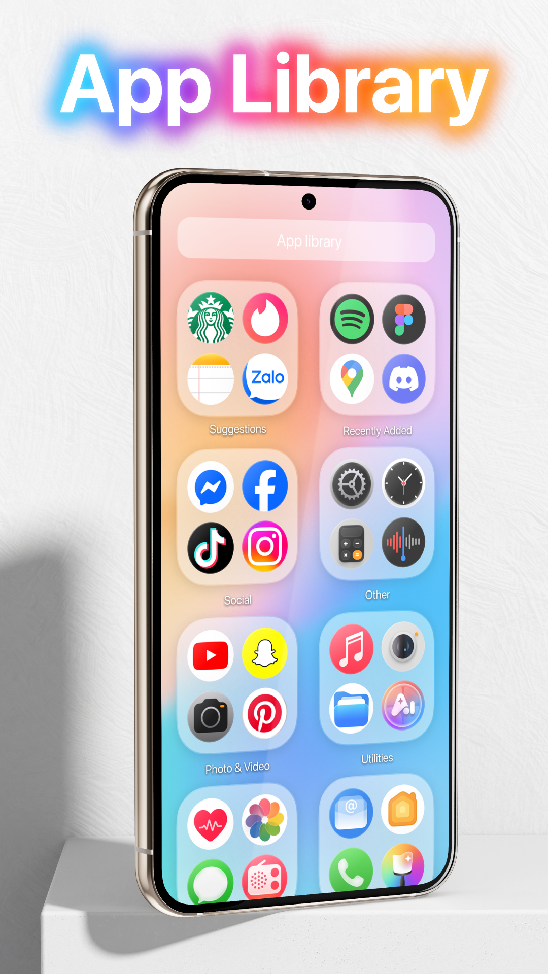 اسکرین شات 7 برنامه Launcher OS™
