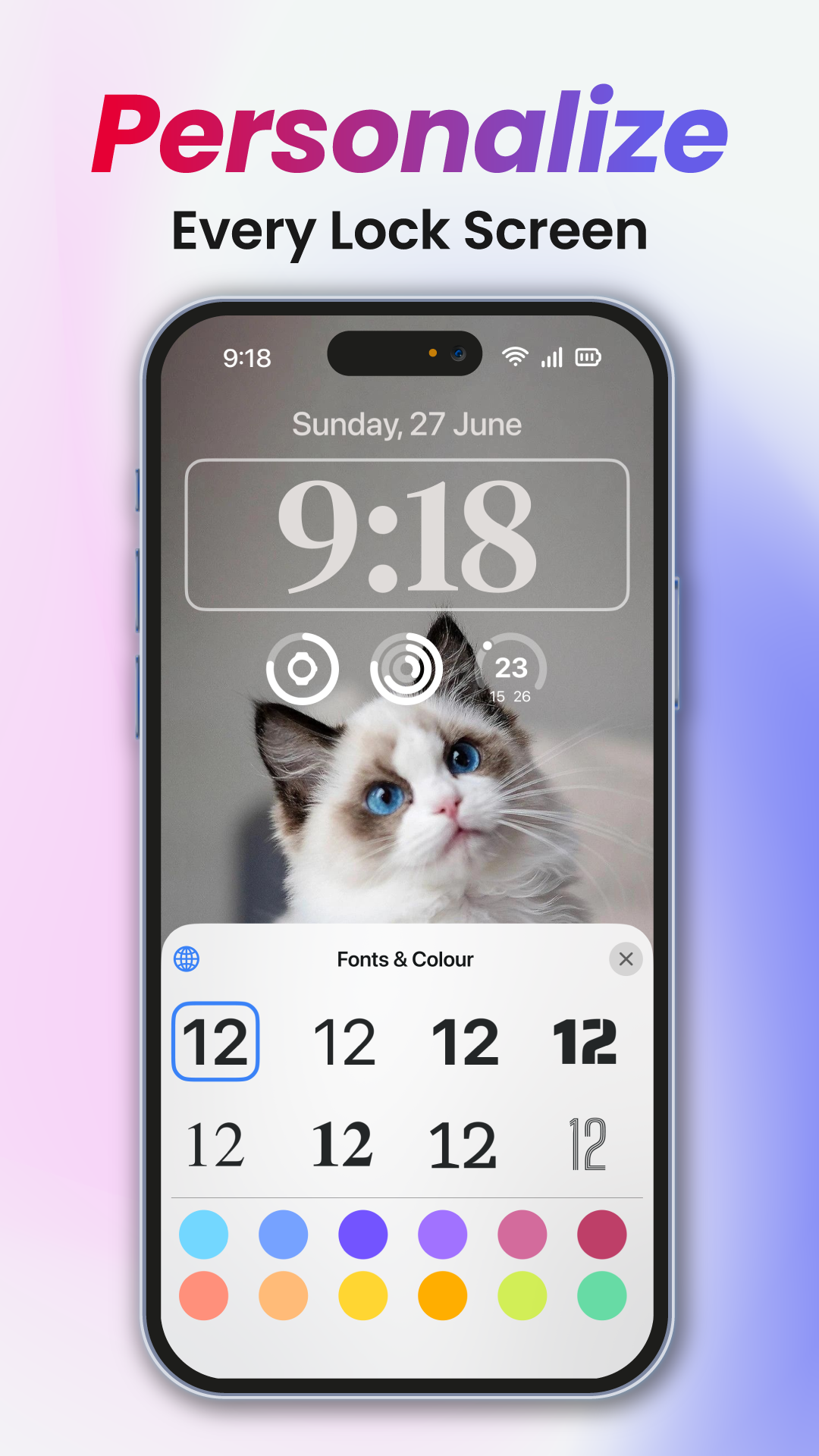 اسکرین شات 5 برنامه Lock Screen OS
