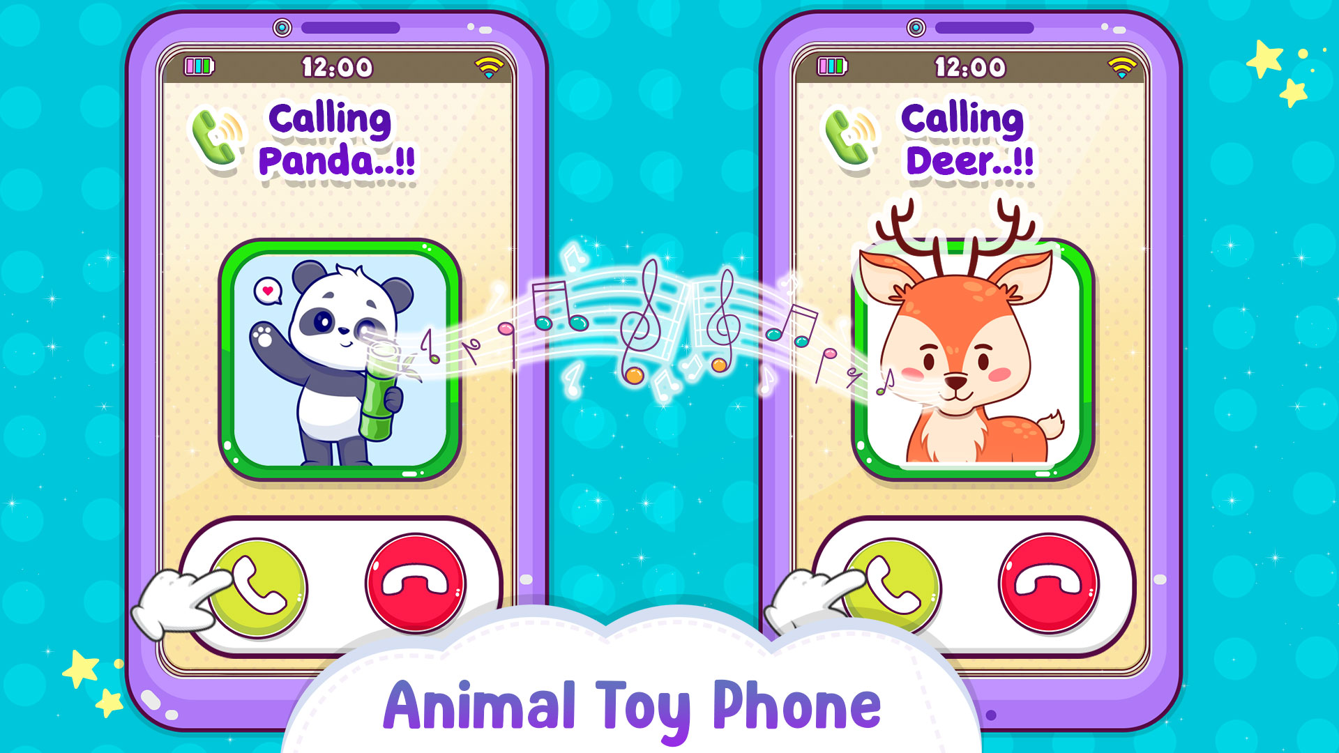 اسکرین شات 2 بازی Musical Toy Phone Mobile Games