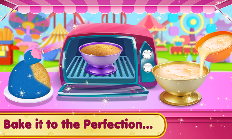 اسکرین شات 3 بازی Doll Ice Cream Cake Baking