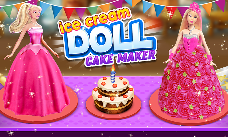 اسکرین شات 1 بازی Ice Cream Cake Game Food Maker