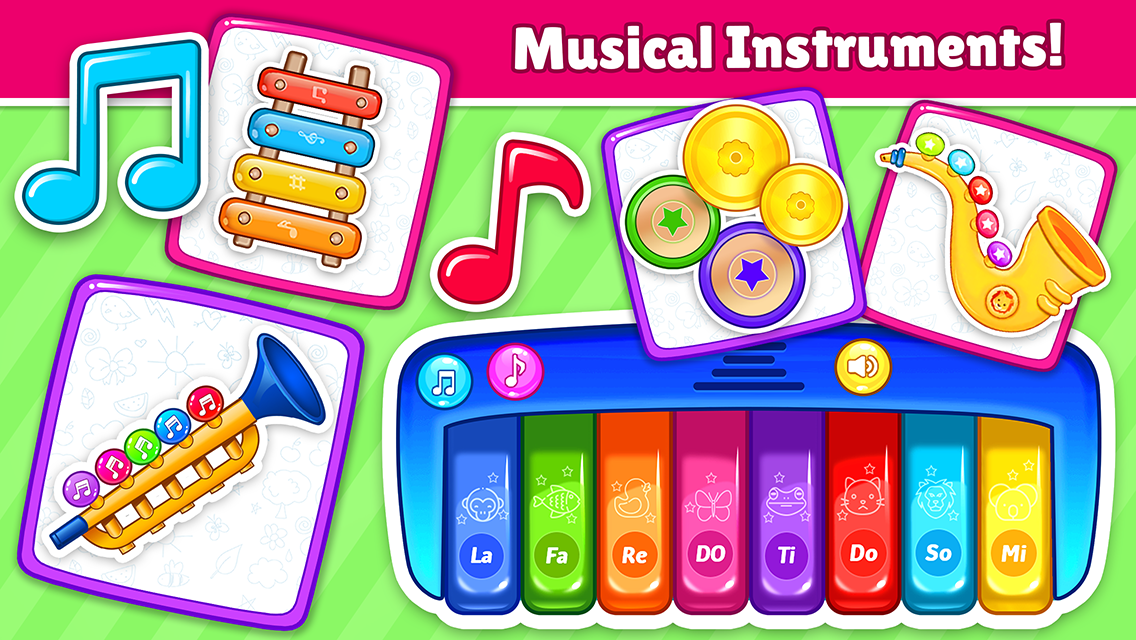 اسکرین شات 4 بازی Babyphone kids mobile games
