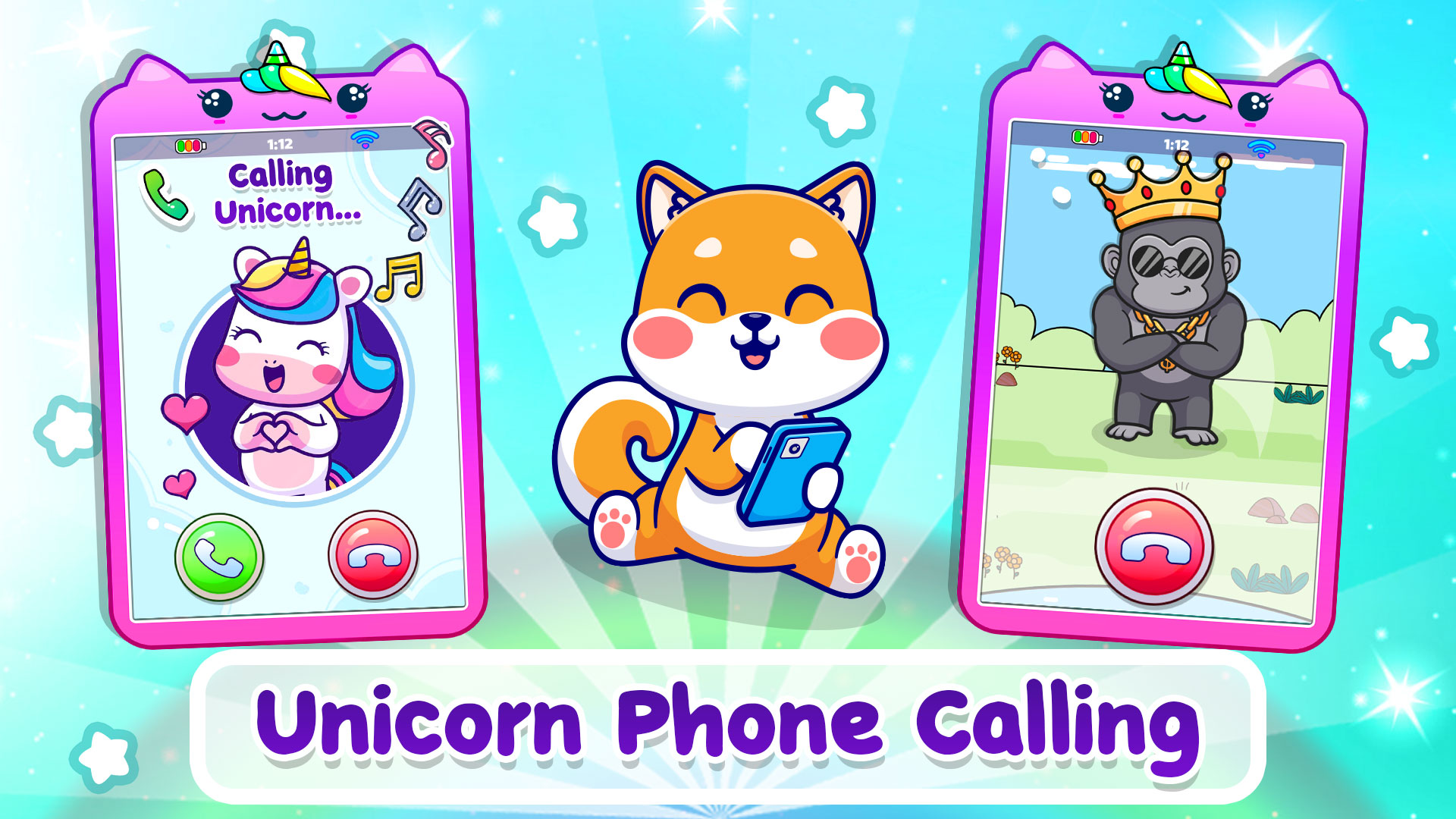 اسکرین شات 3 بازی Unicorn phone mobile toy games
