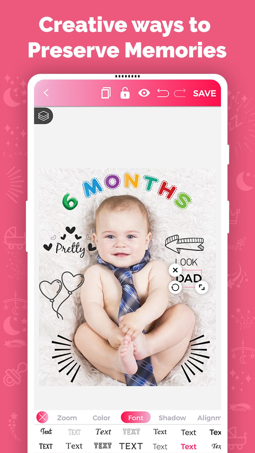 اسکرین شات 8 برنامه Baby Photo Maker, Pregnancy Ph