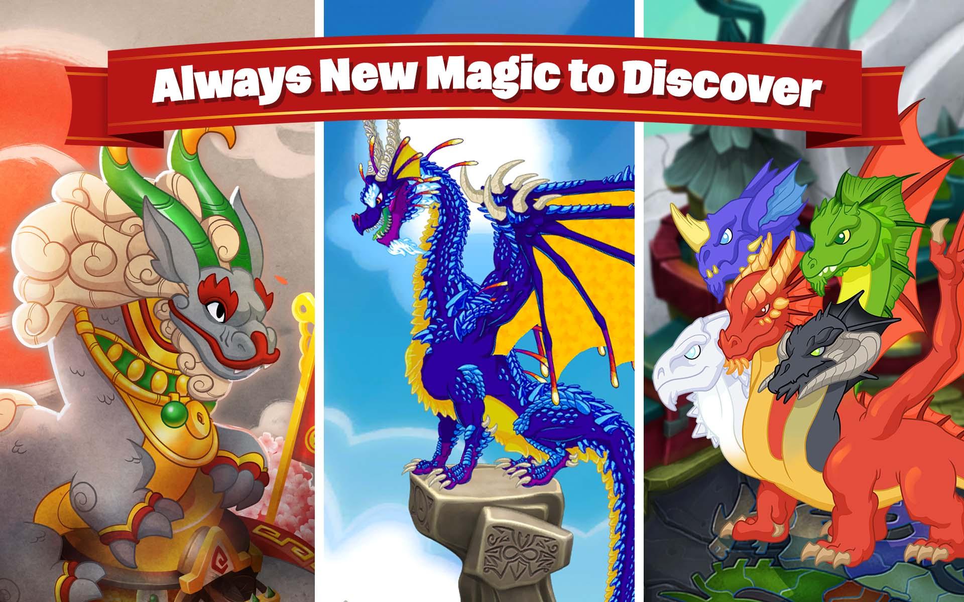 اسکرین شات 5 بازی DragonVale: Hatch Dragon Eggs