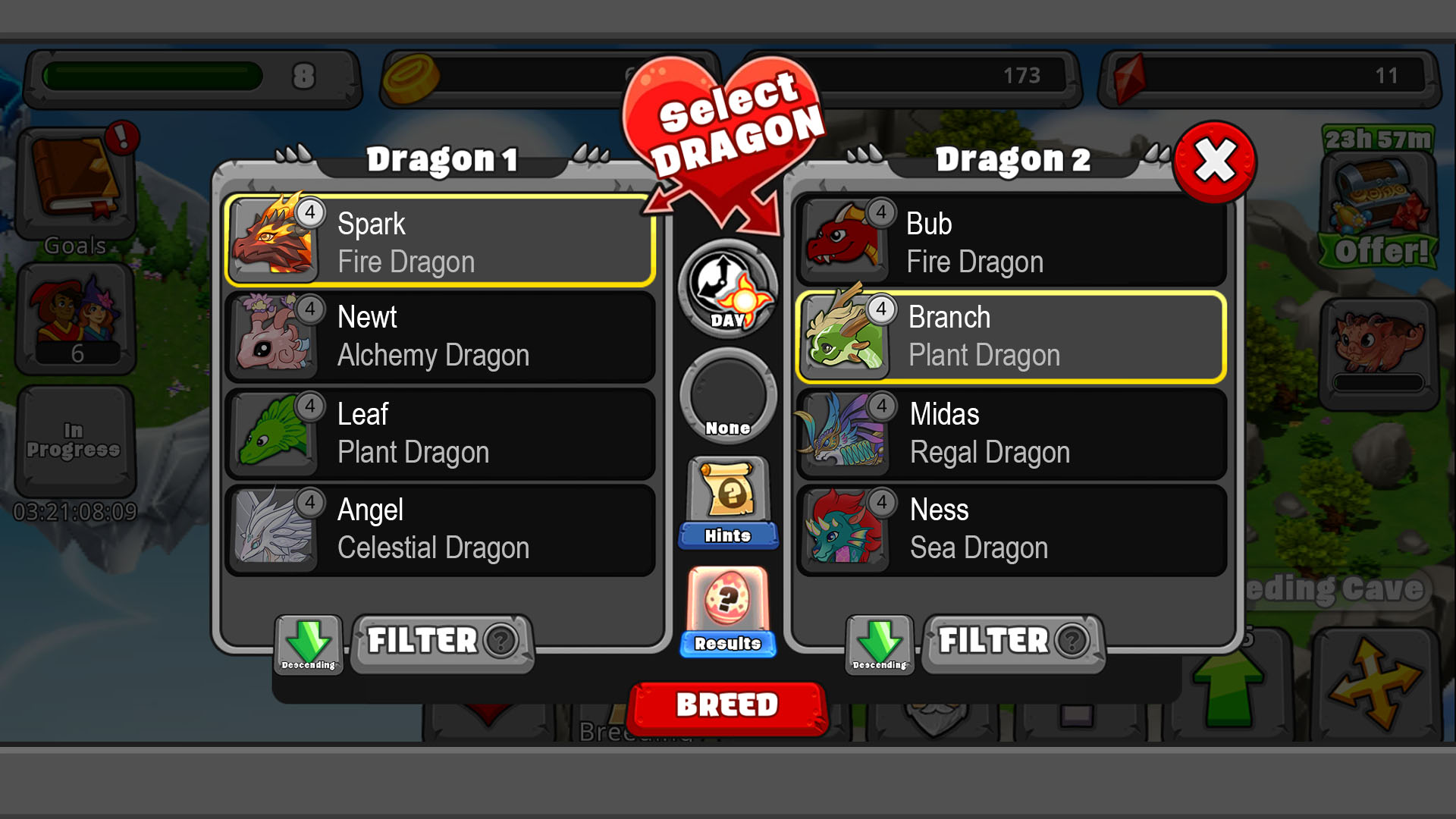 اسکرین شات 8 بازی DragonVale: Hatch Dragon Eggs