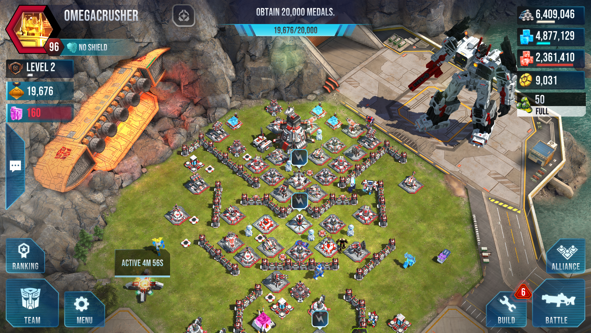 اسکرین شات 6 بازی TRANSFORMERS: Earth Wars