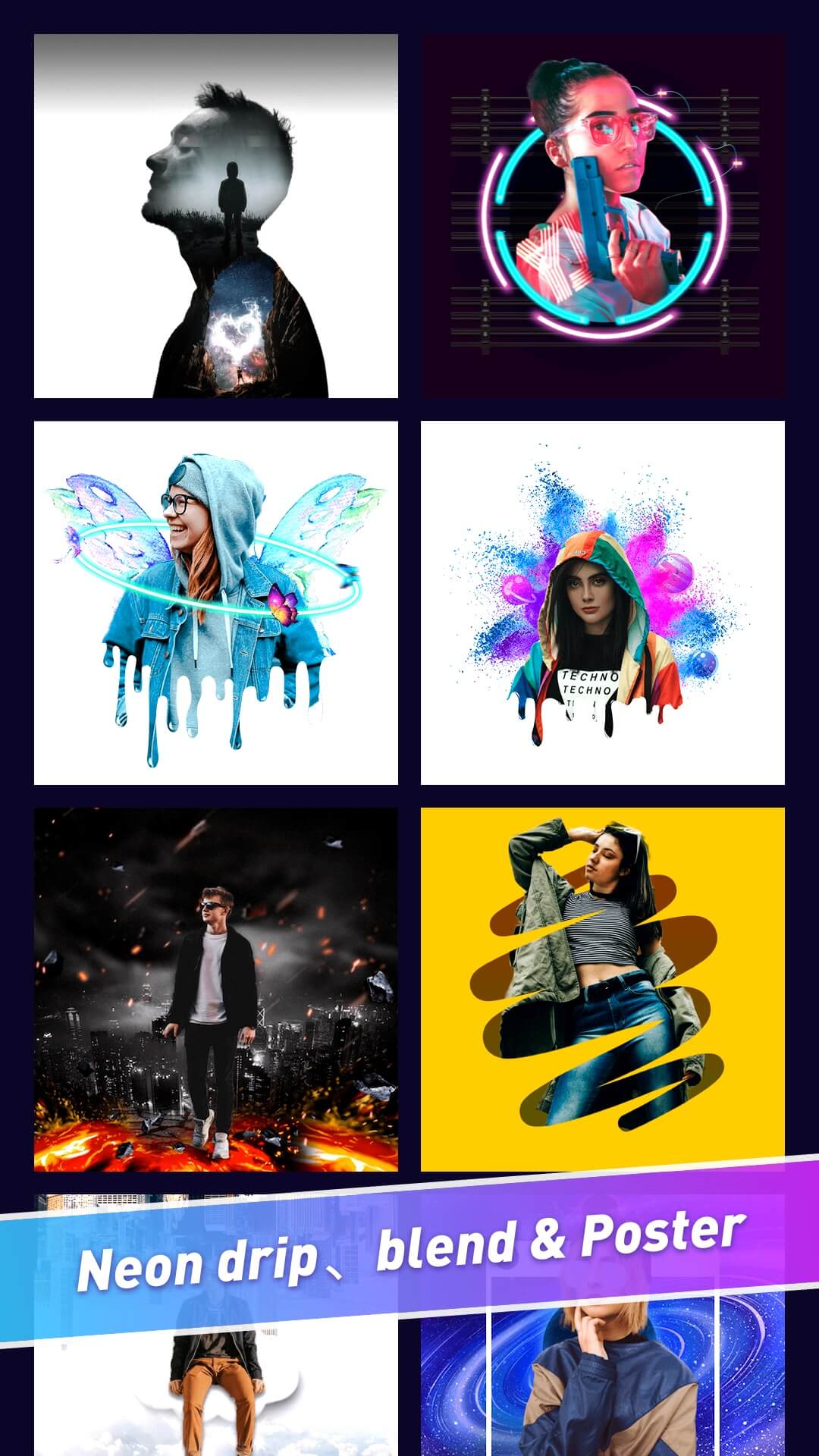 اسکرین شات 5 برنامه Photo Editor Effect- Pic Layer