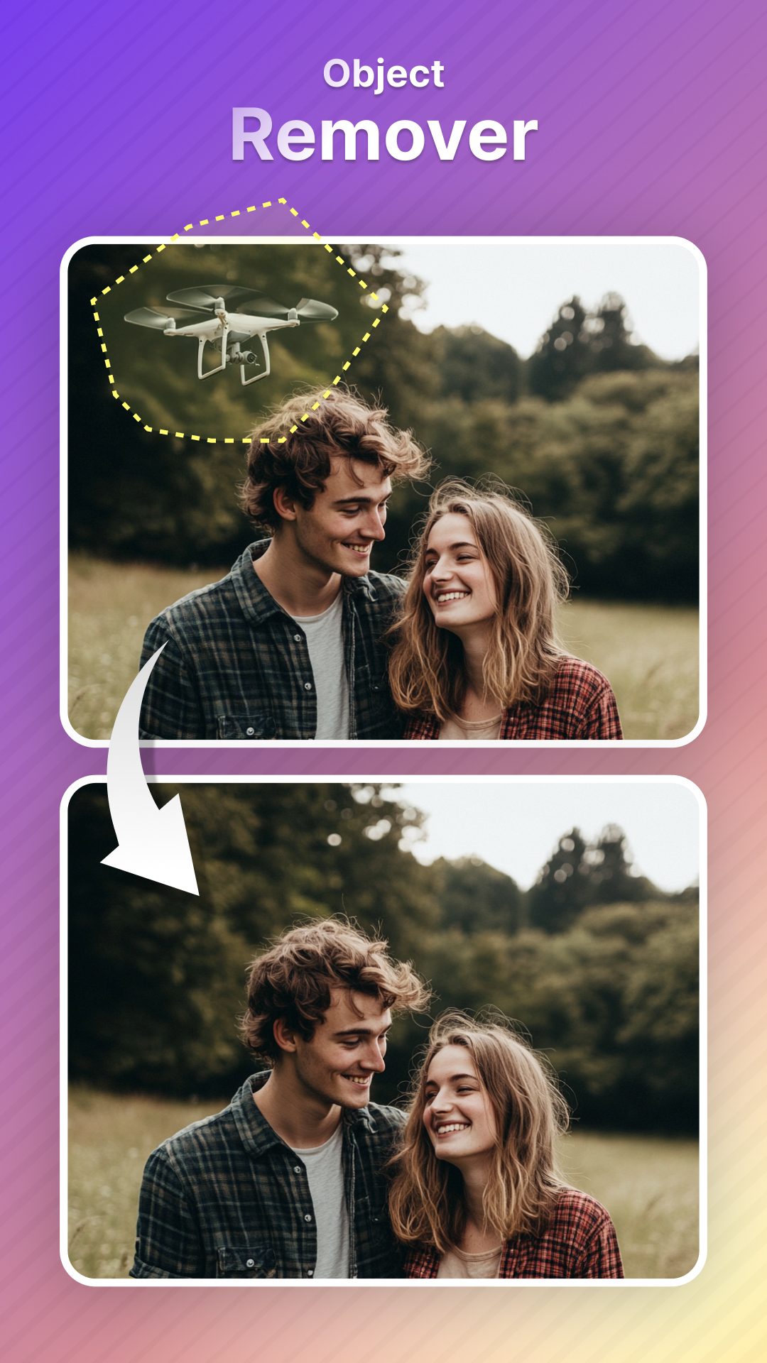 اسکرین شات 4 برنامه PixShift: BackGround Changer