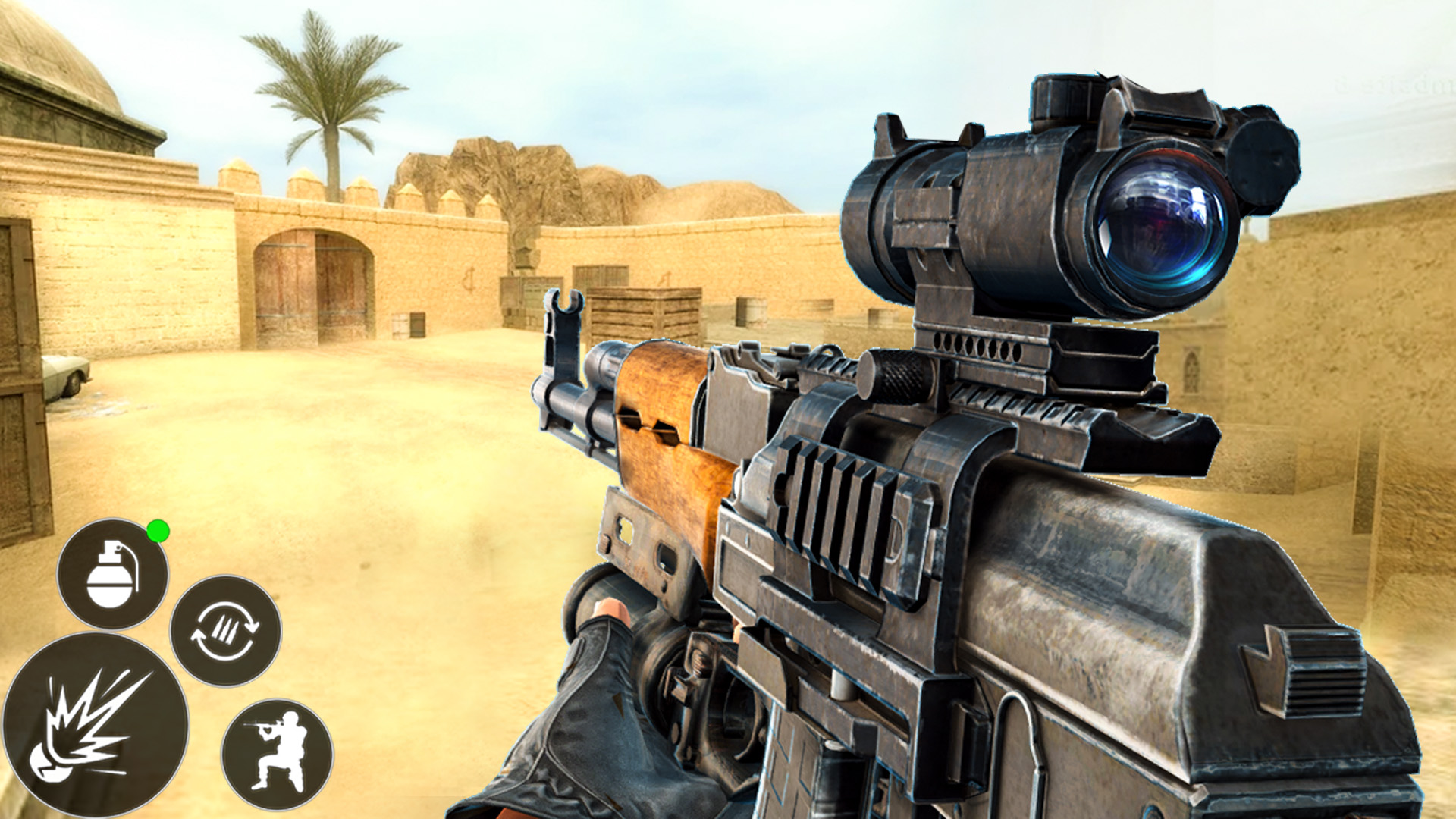 اسکرین شات 2 برنامه Gun Shooting Games: Gun Game