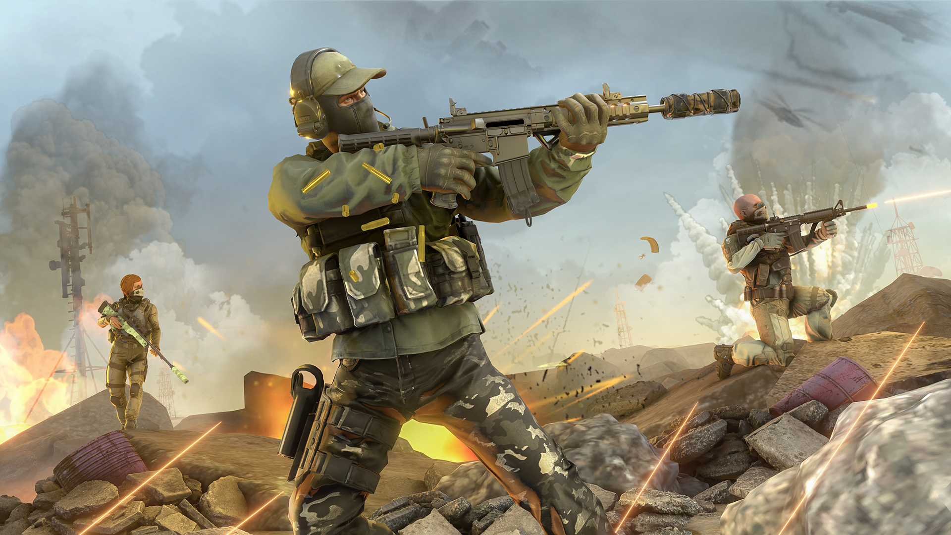 اسکرین شات 8 برنامه Gun Shooting Games: Gun Game