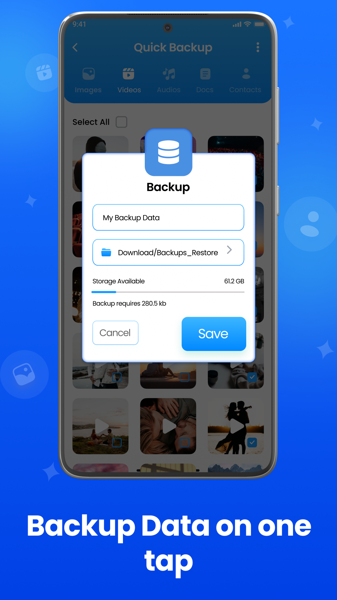 اسکرین شات 6 برنامه Cloud Storage Backup & Drive