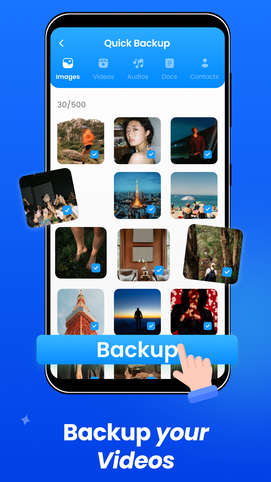 اسکرین شات 5 برنامه Cloud Storage Backup & Drive