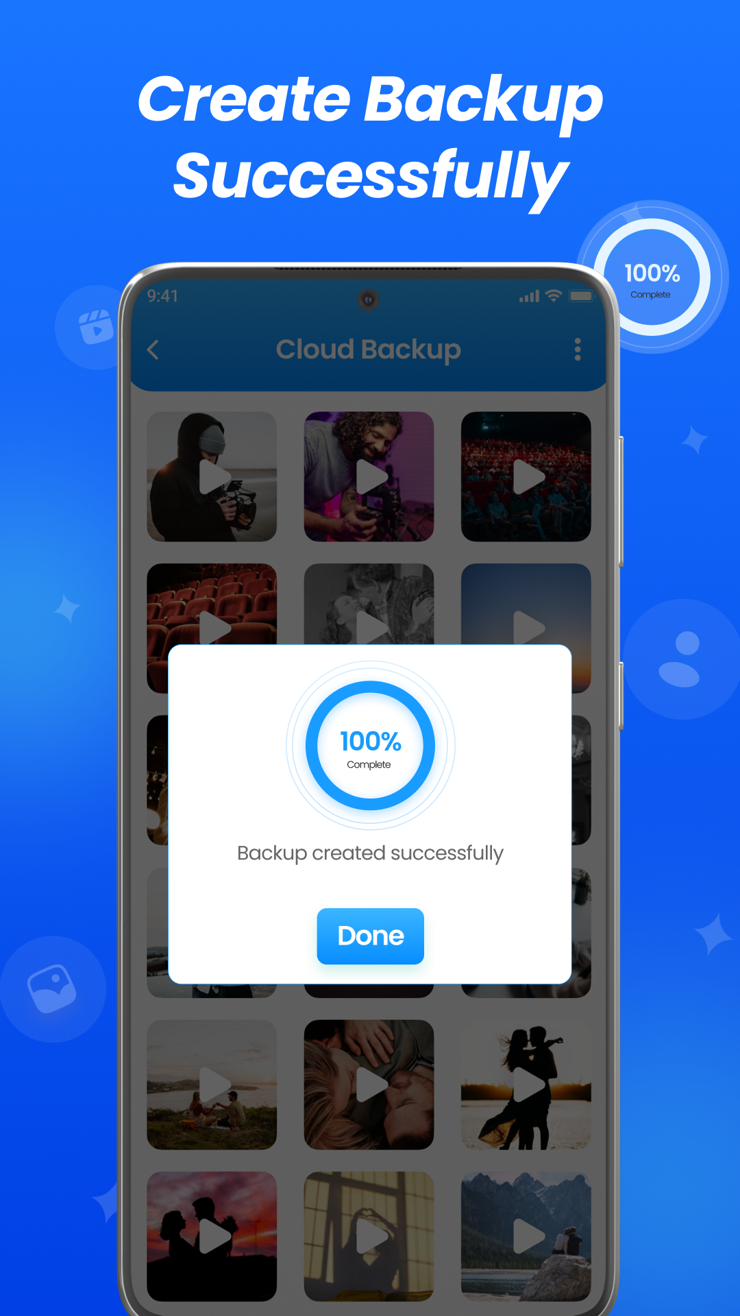 اسکرین شات 6 برنامه Cloud Storage Backup & Drive