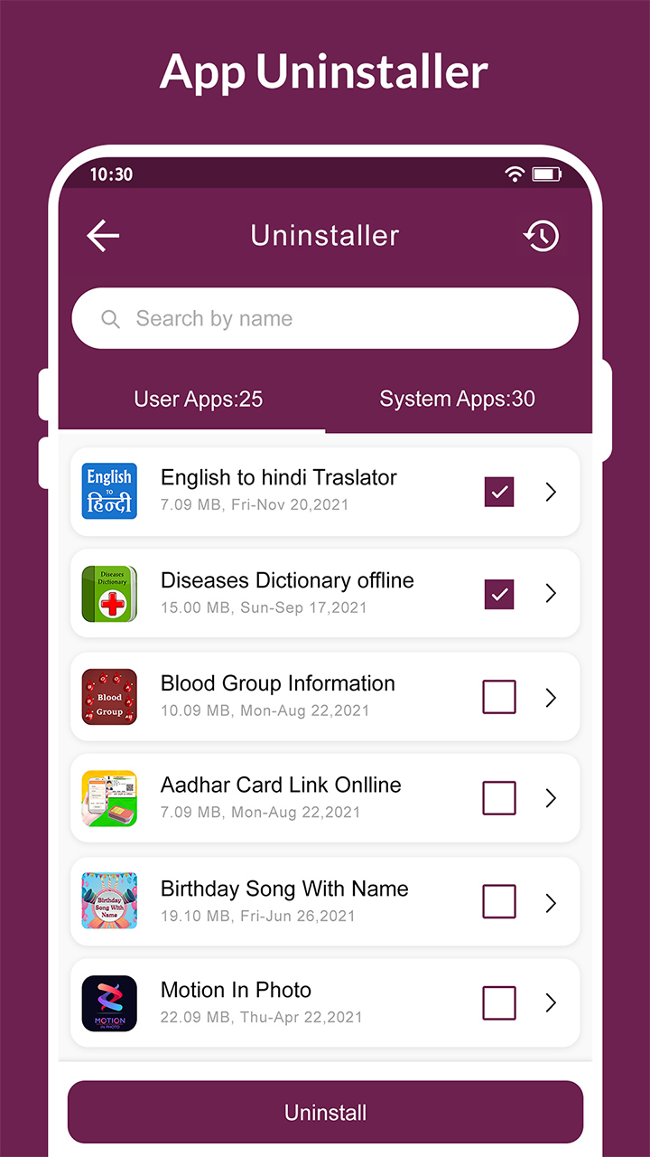 اسکرین شات 7 برنامه Recover Deleted All Photos
