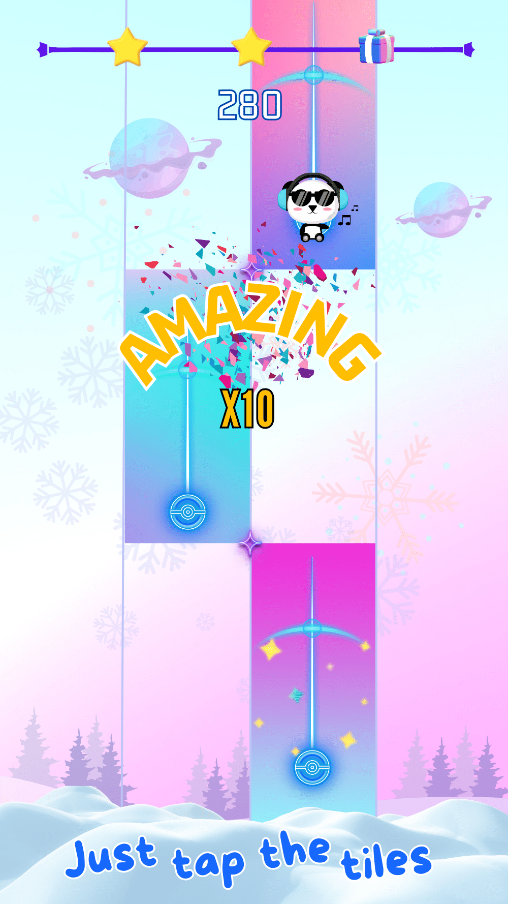 اسکرین شات 2 بازی Kuromi Piano Game