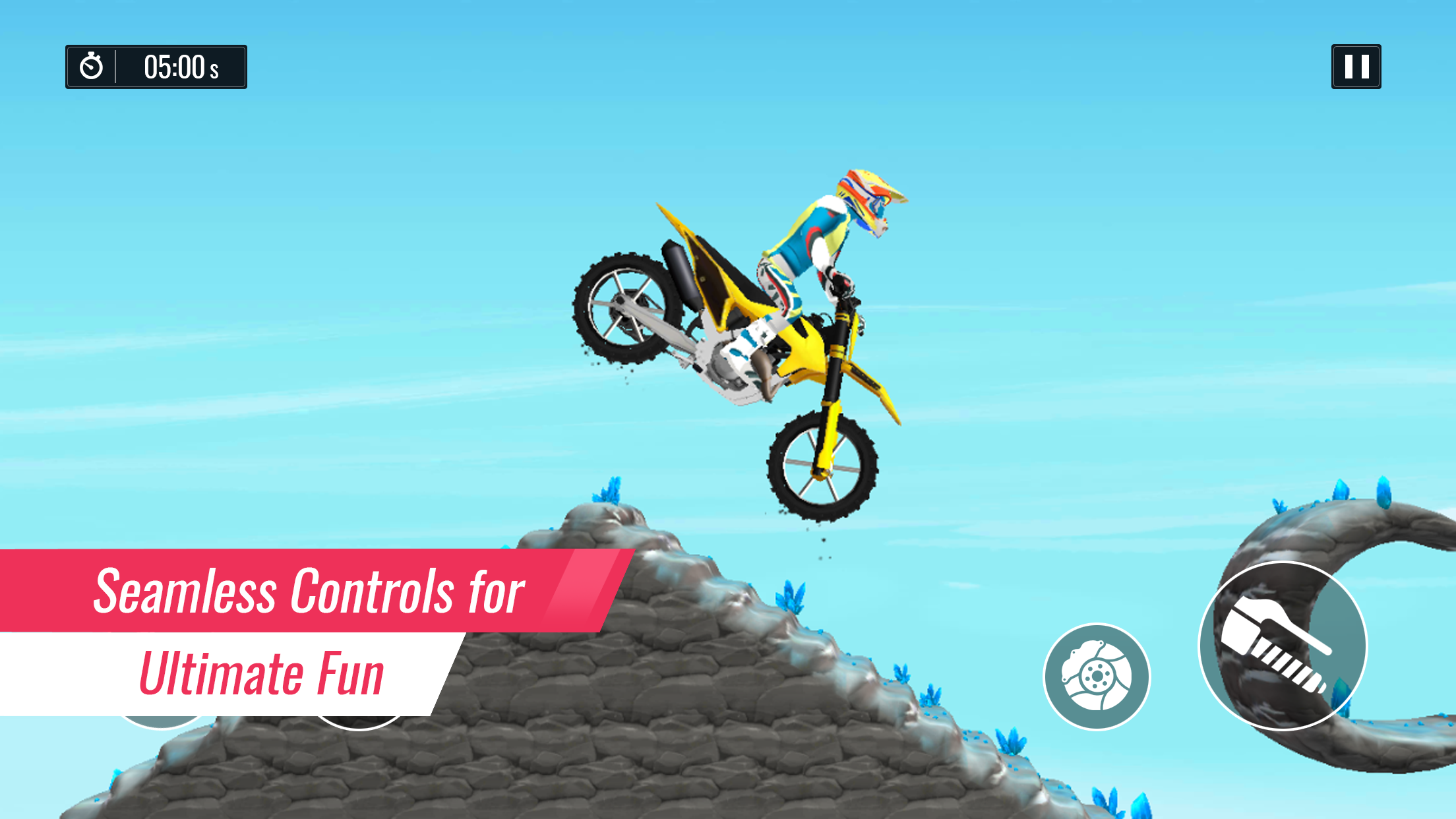 اسکرین شات 5 بازی Moto Rider Bike Race Game