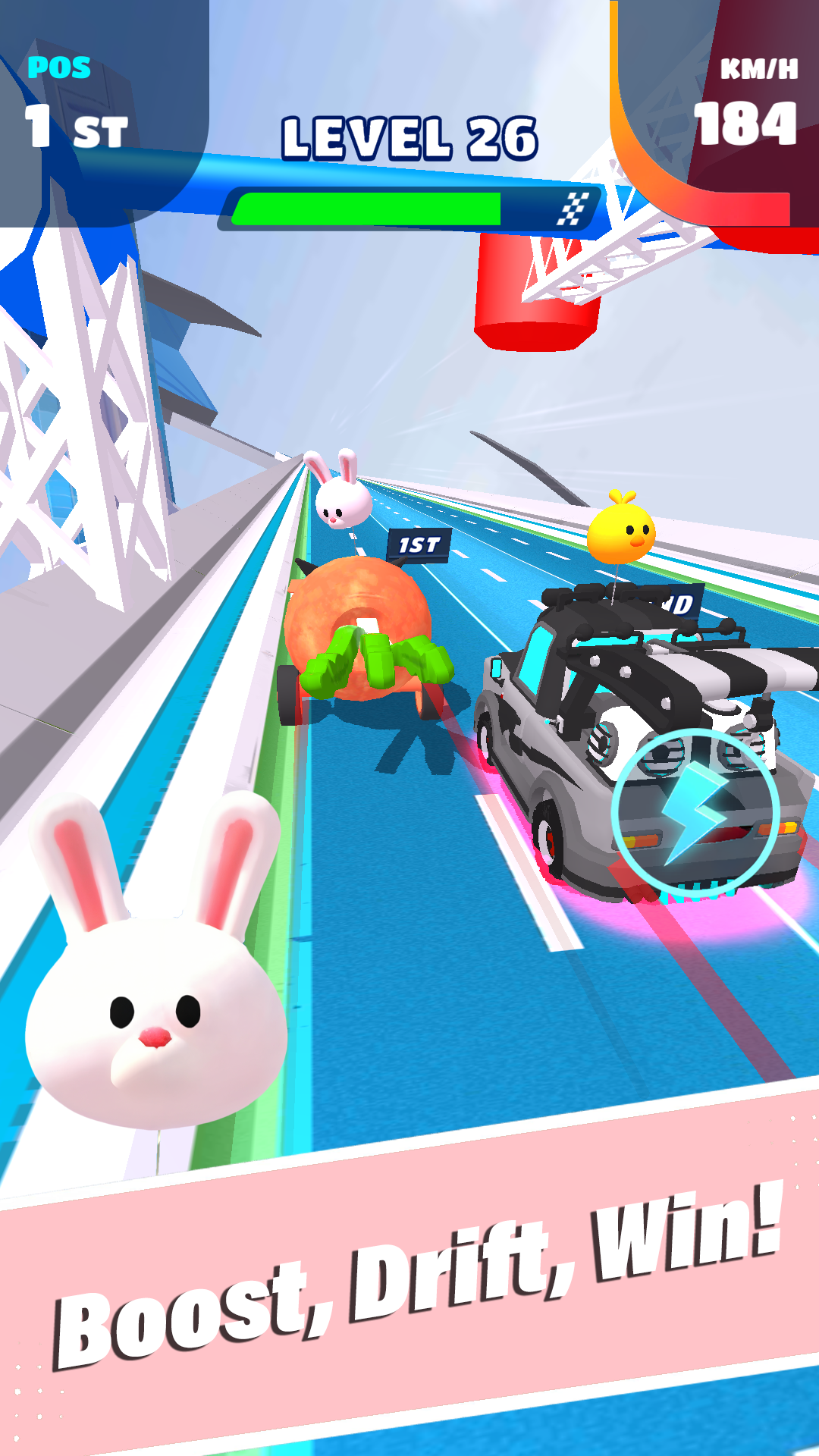 اسکرین شات 5 بازی Racing Go: Car Race 3D
